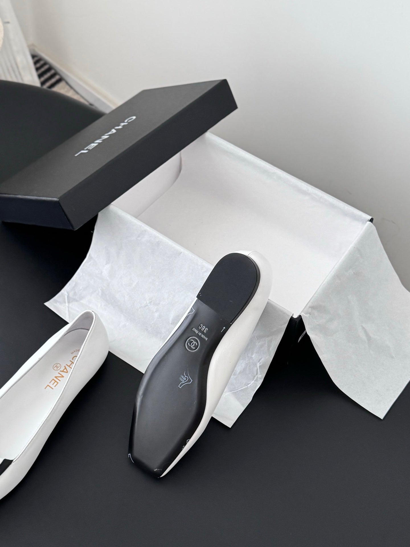 Chan 25fw mary jane flats