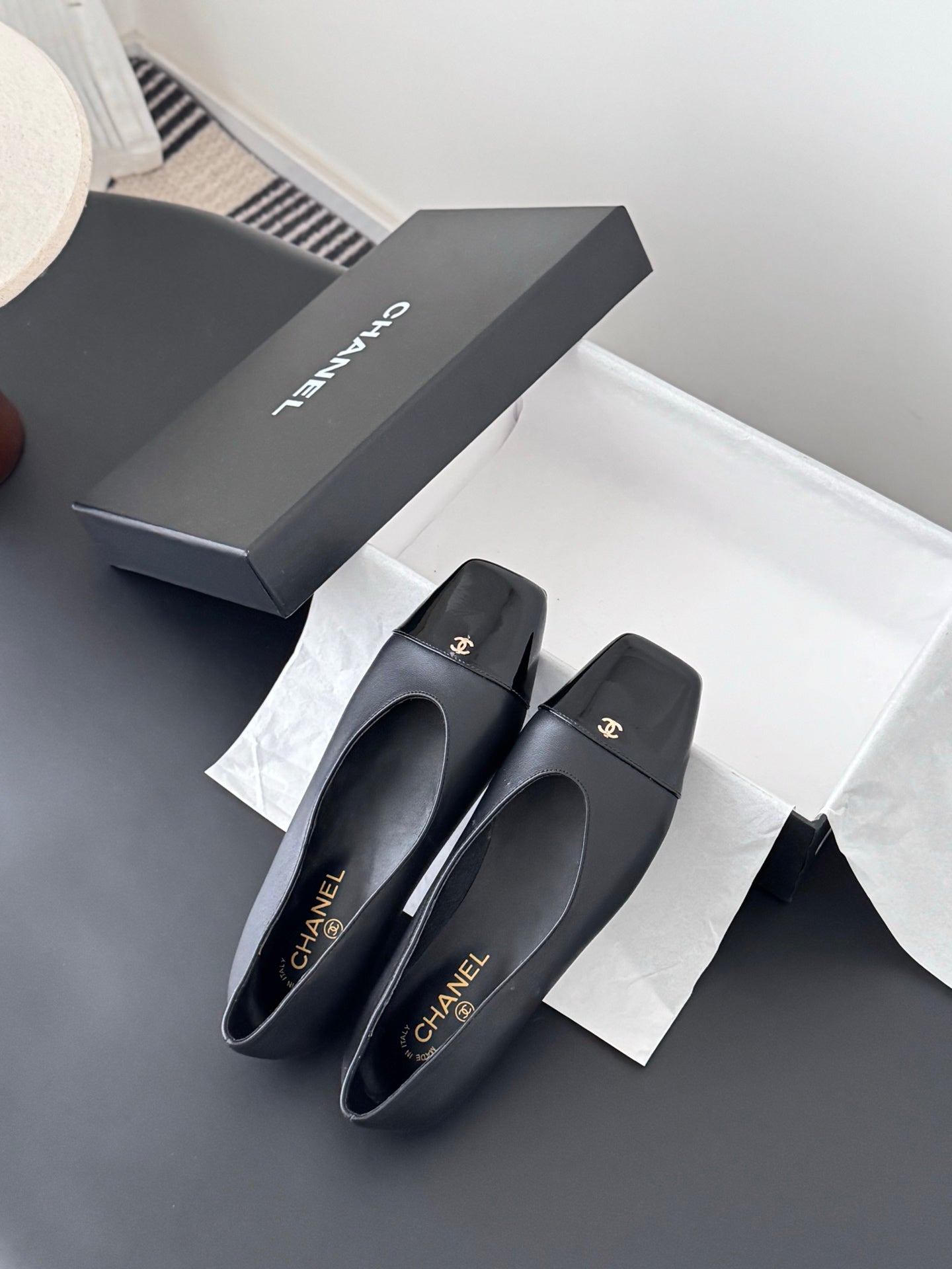 Chan 25fw mary jane flats