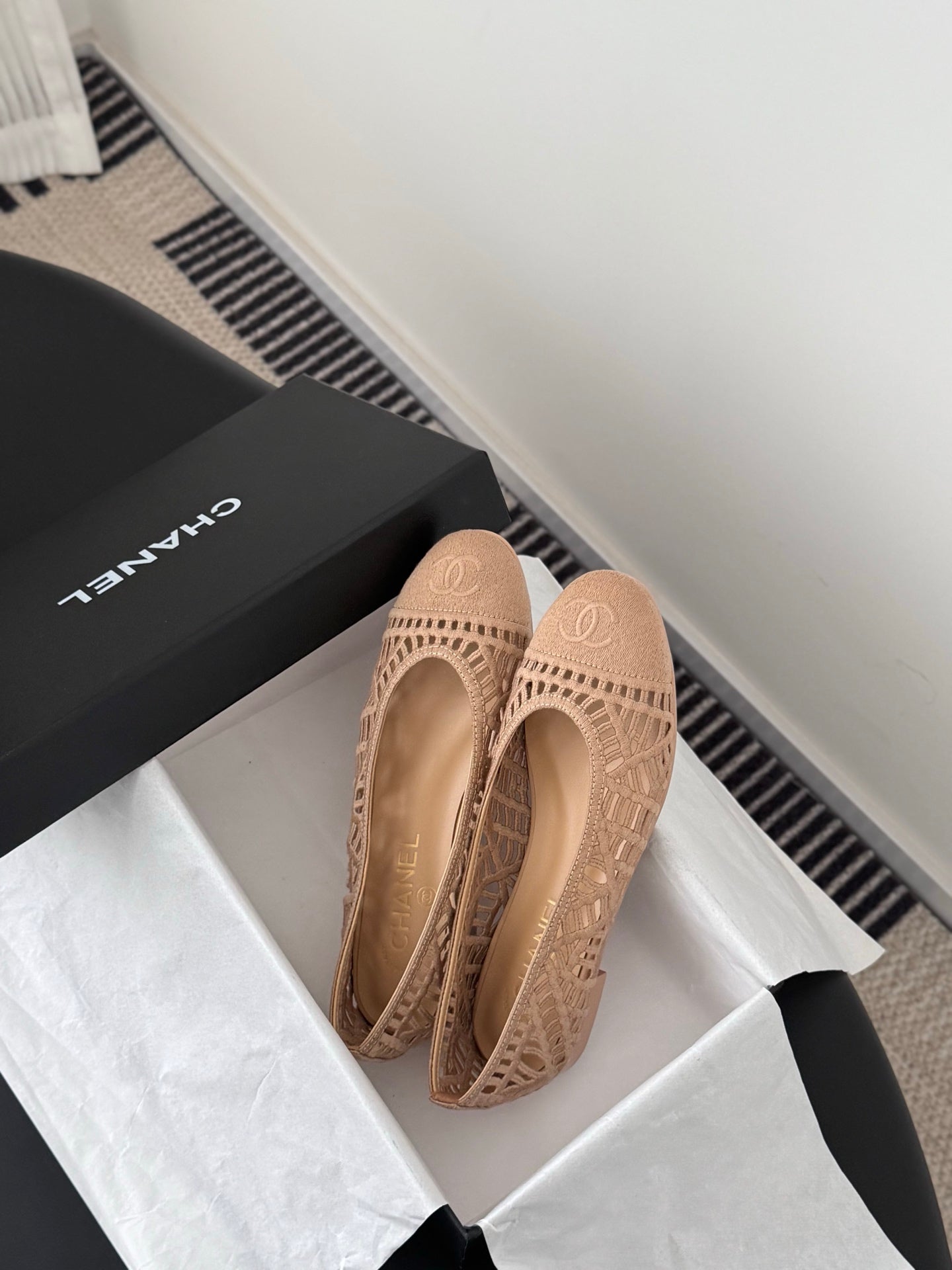 Chan 25fw ballerina flats