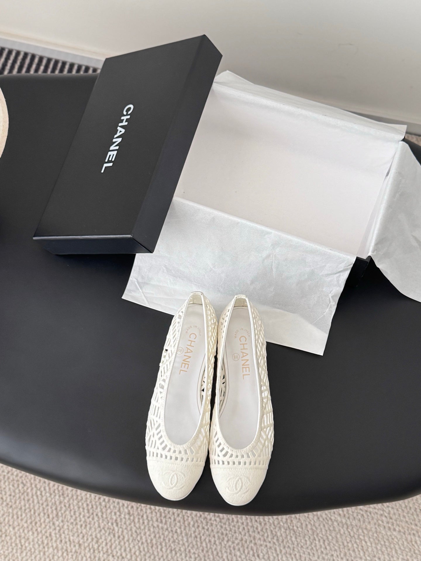 Chan 25fw ballerina flats