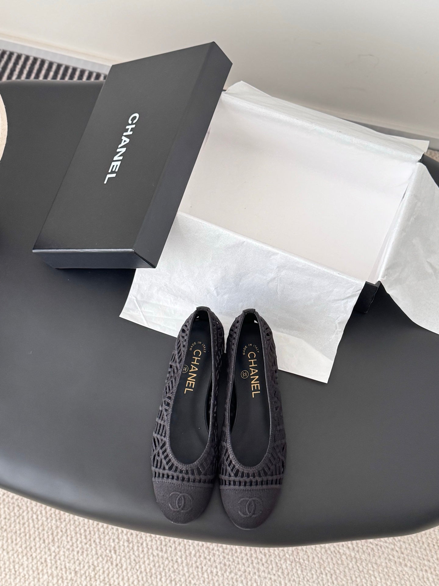 Chan 25fw ballerina flats