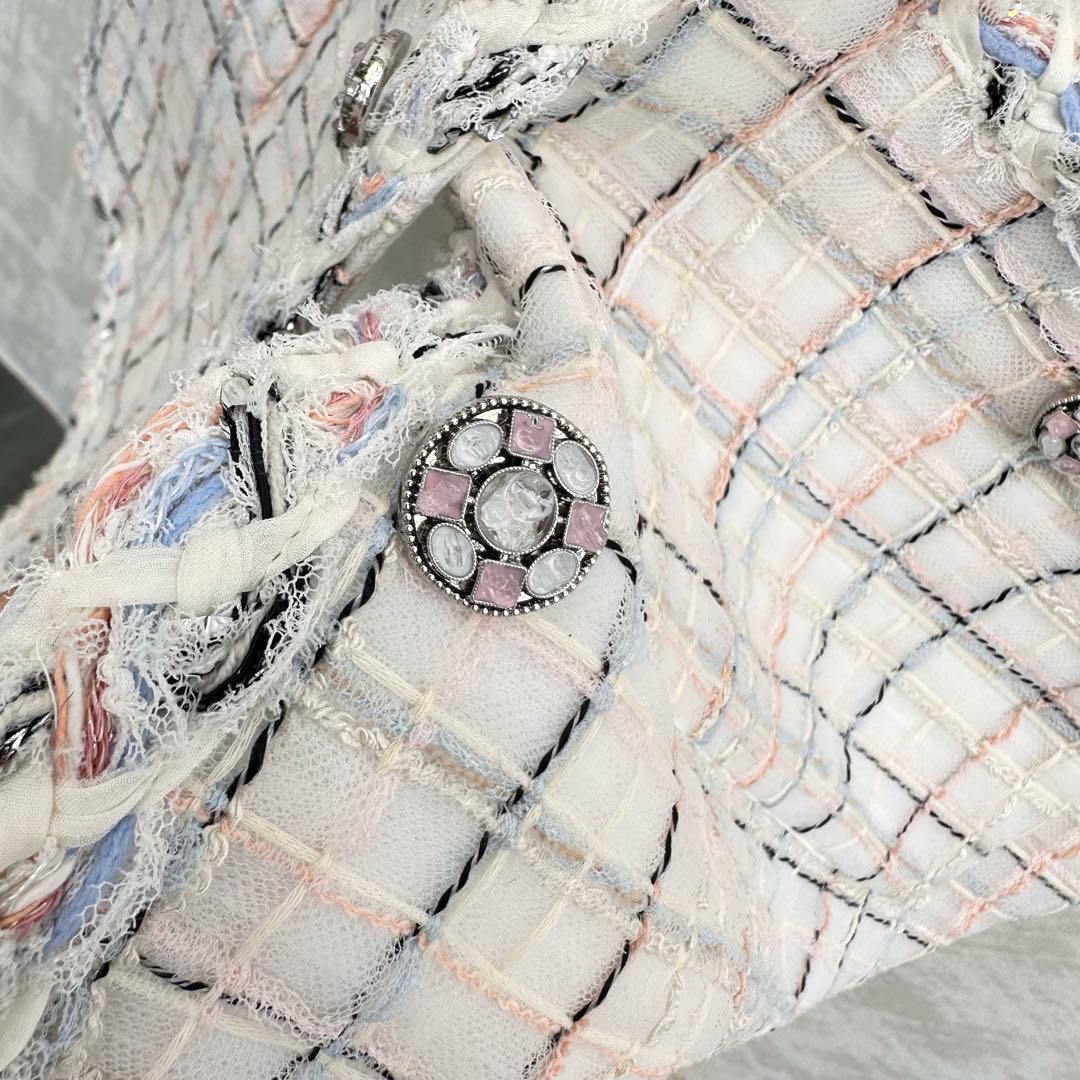 Chan 25fw Coarse fabric vest dress