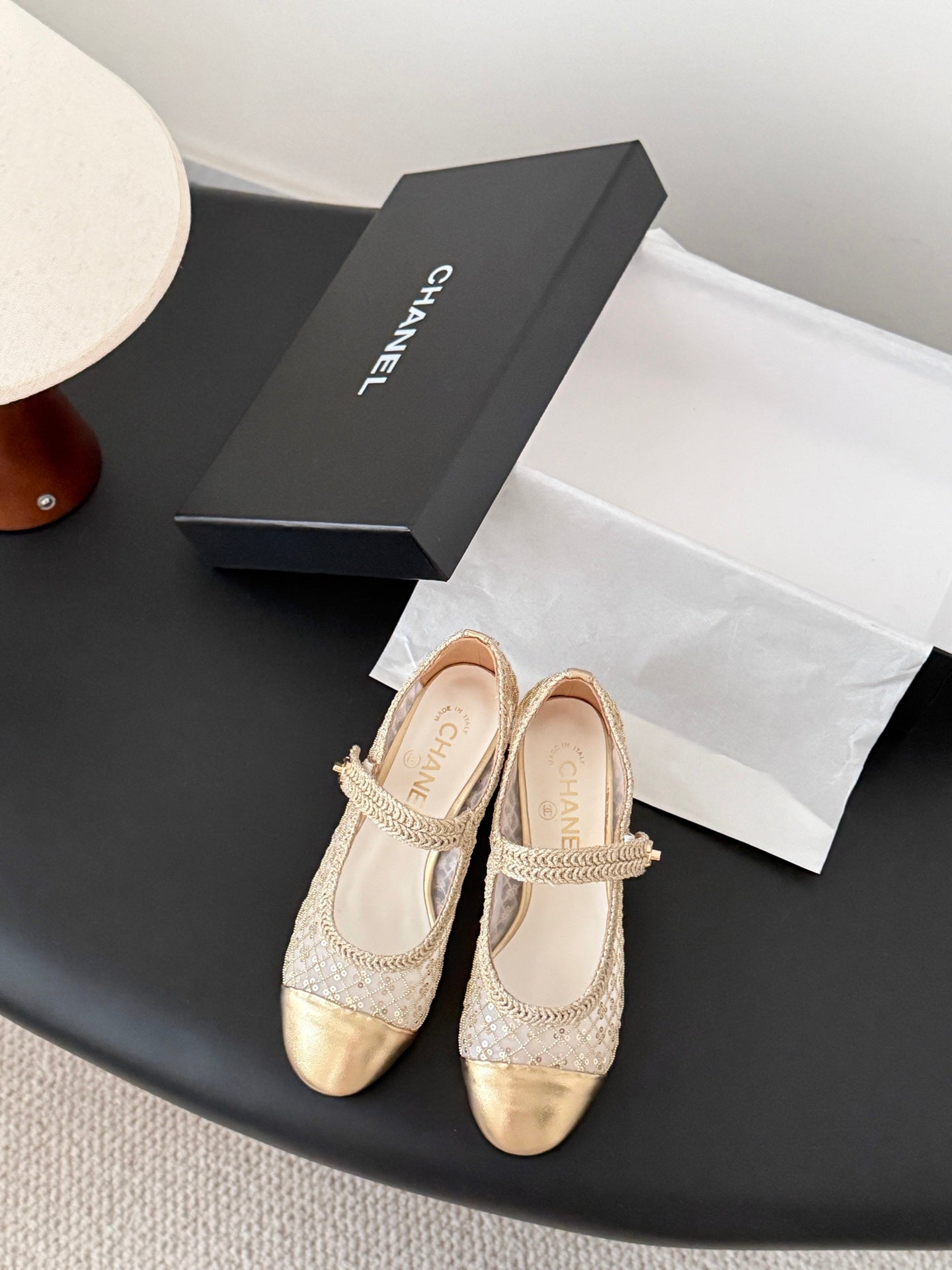 Chan 25fw mary jane flats