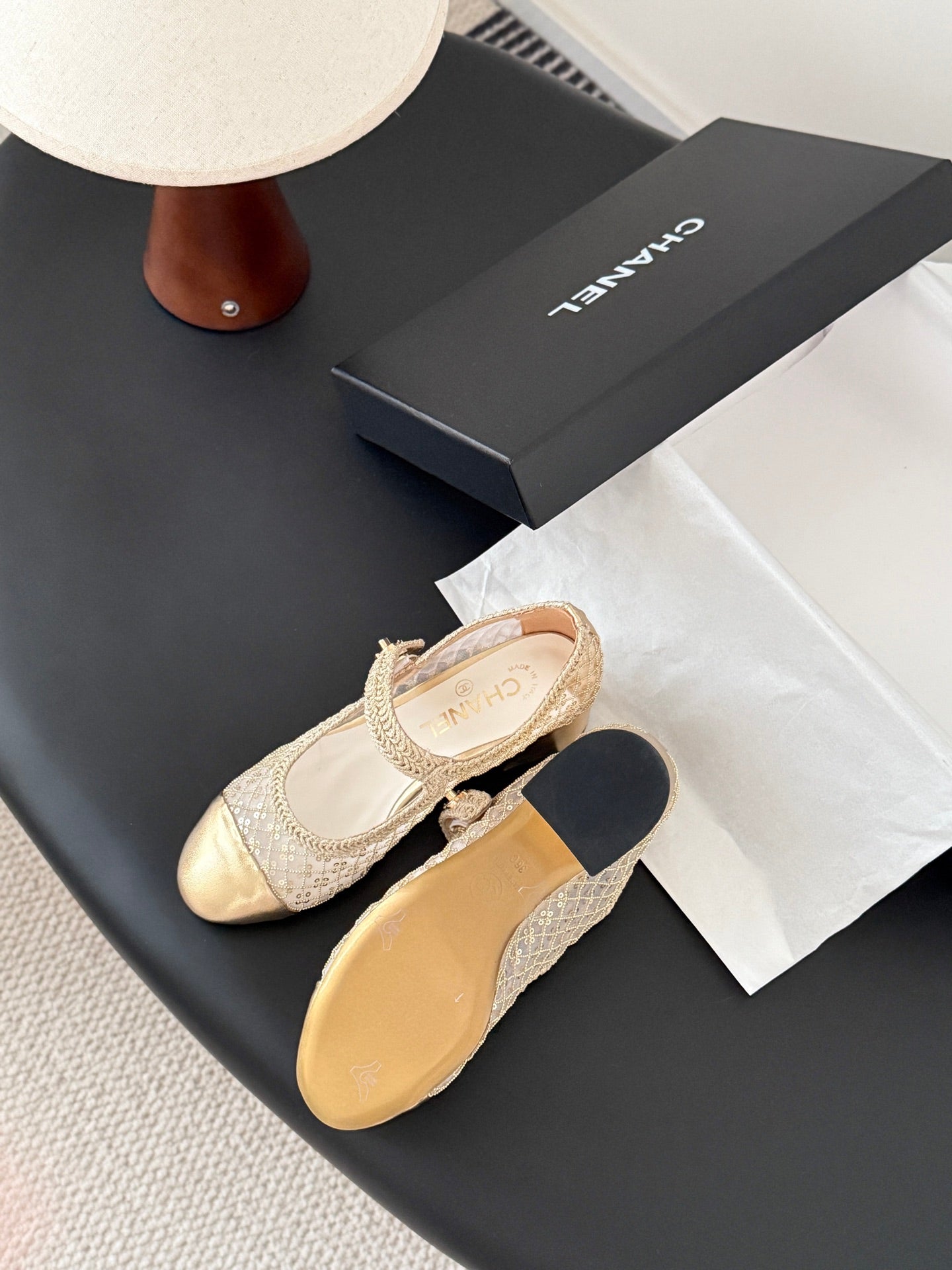 Chan 25fw mary jane flats