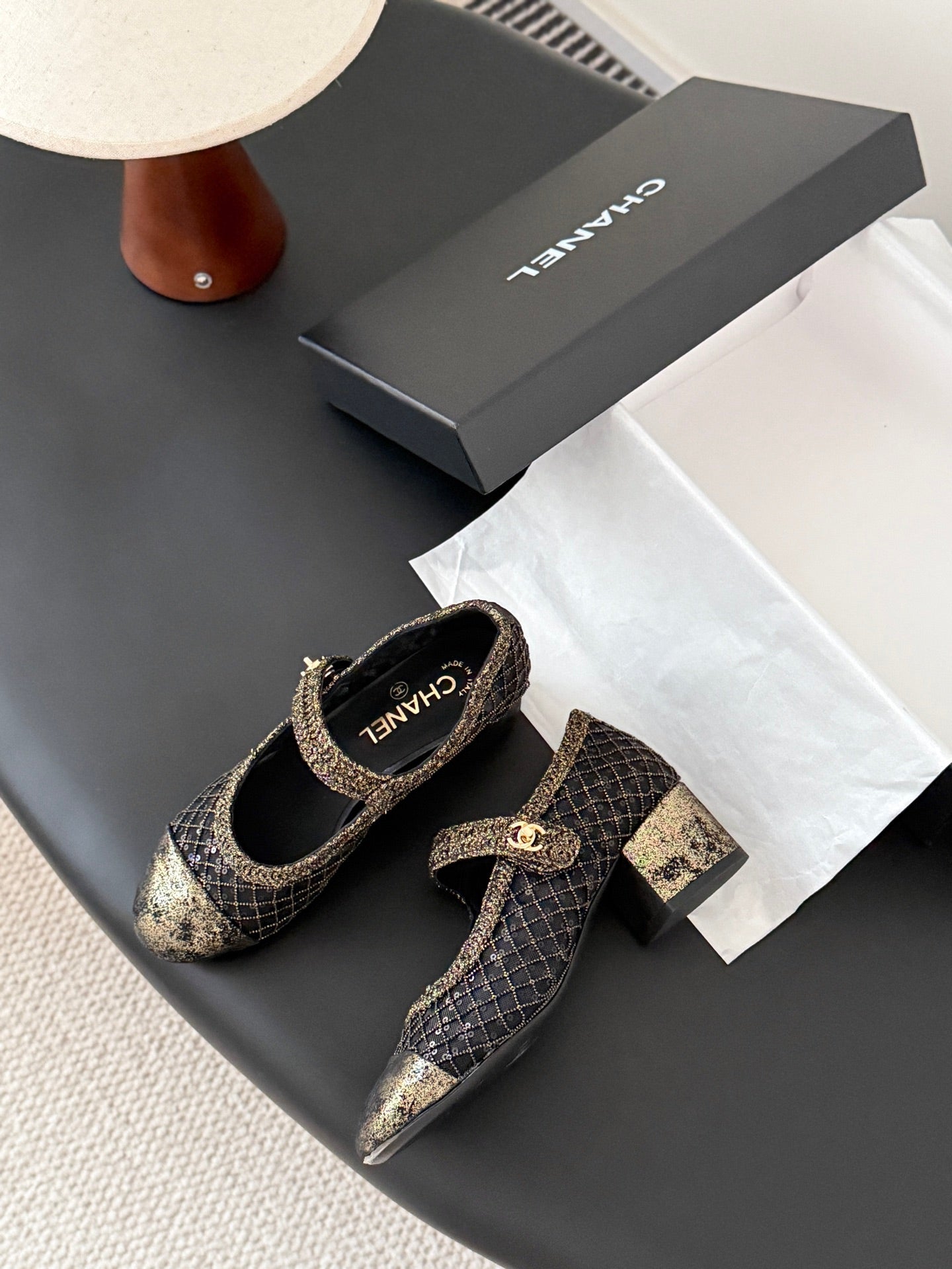 Chan 25fw mary jane flats