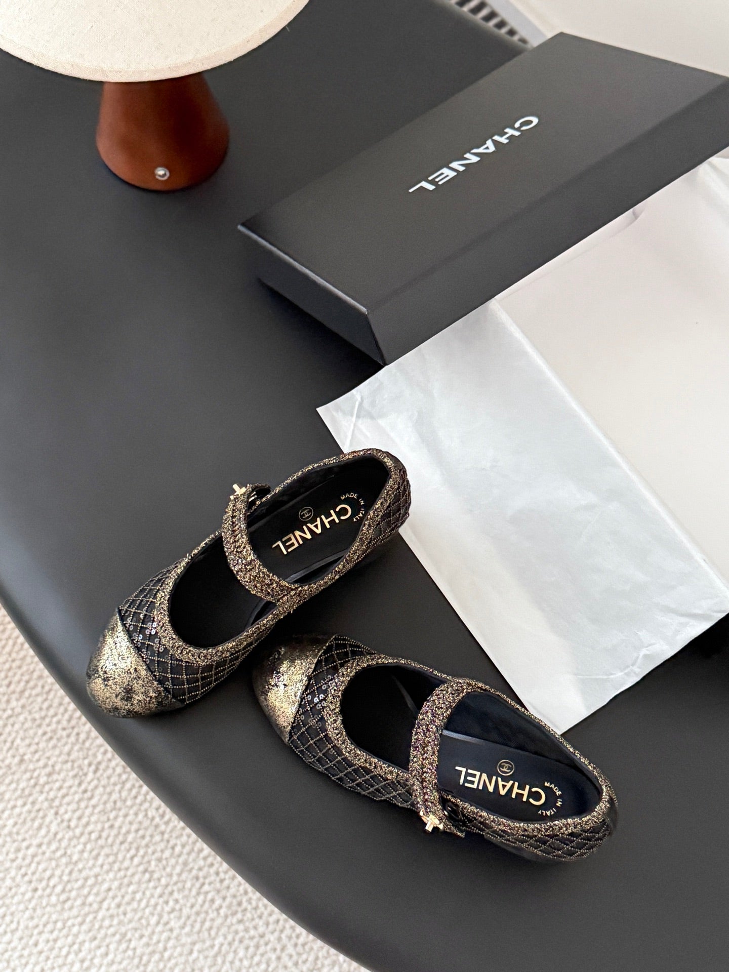 Chan 25fw mary jane flats