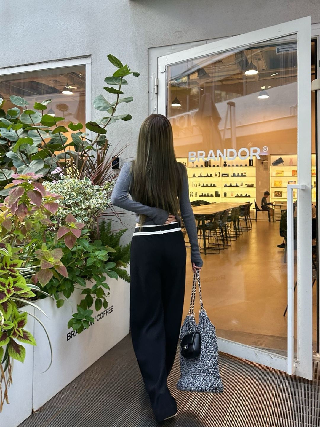 Ce1i NEW Straight pants