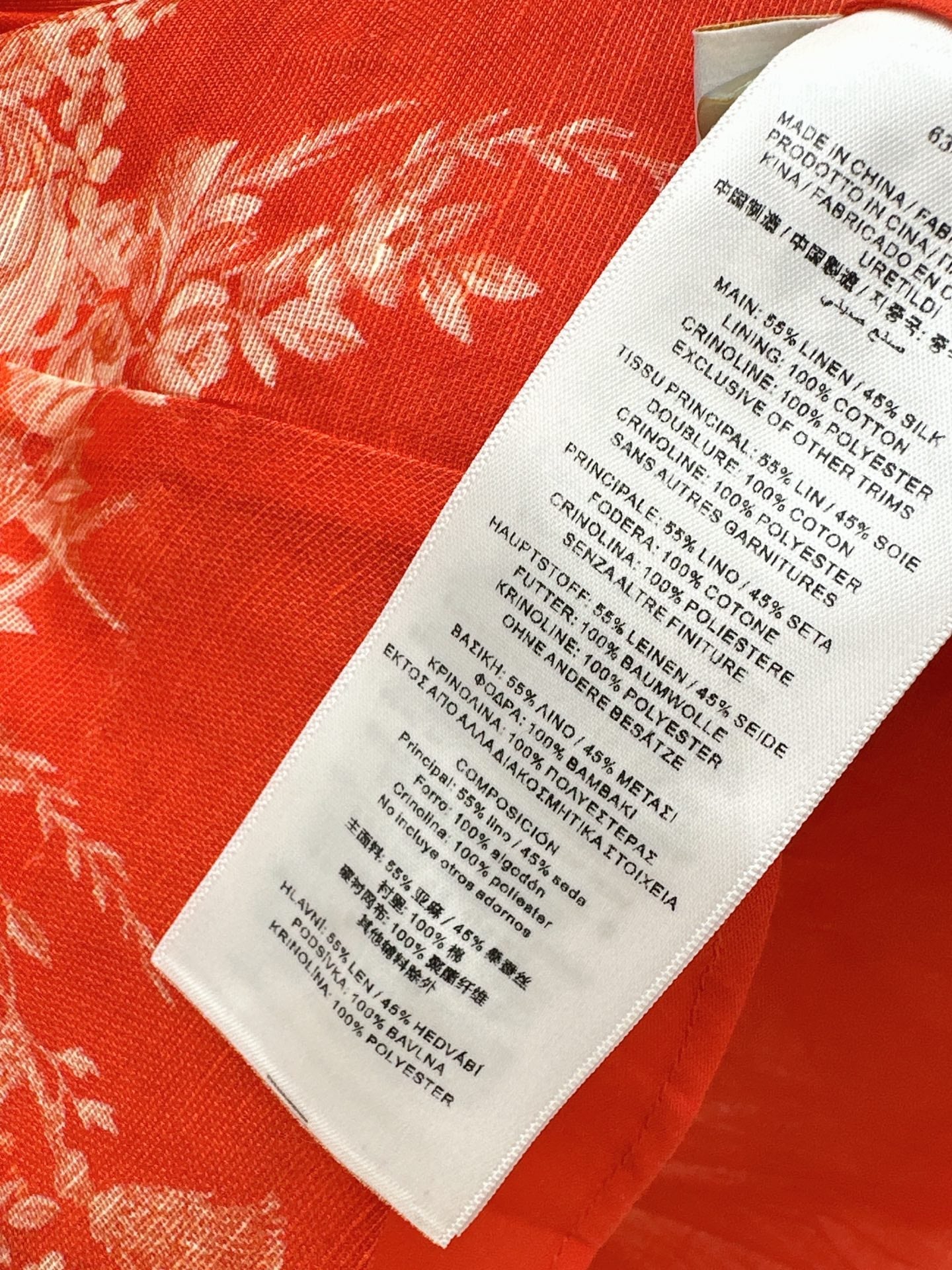 Zimm NEW Printed slip dress