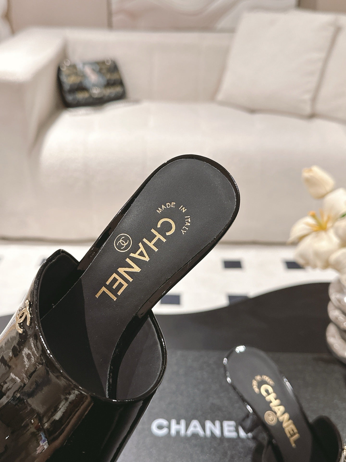 Chan high*heeled sandals