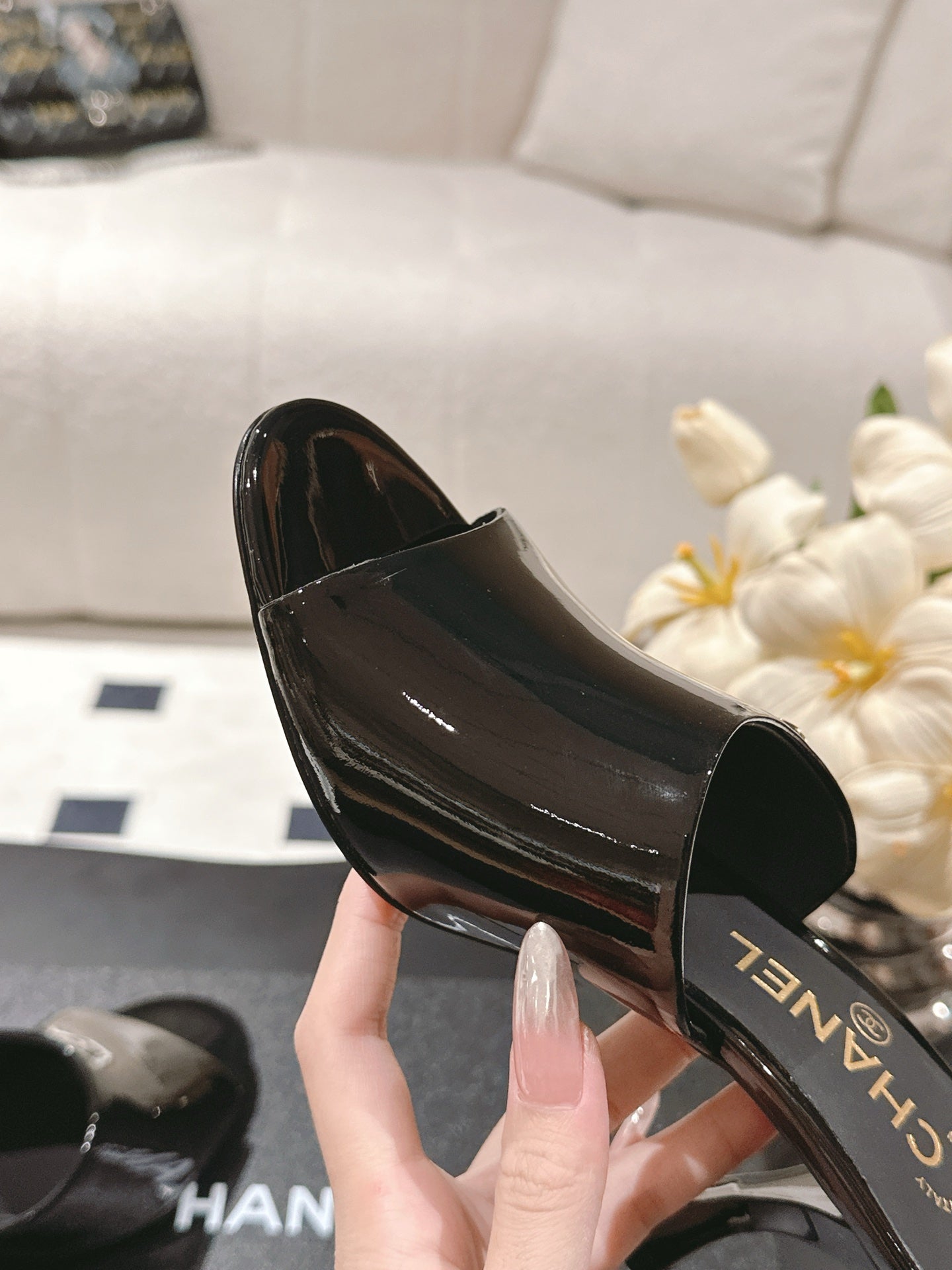 Chan high*heeled sandals