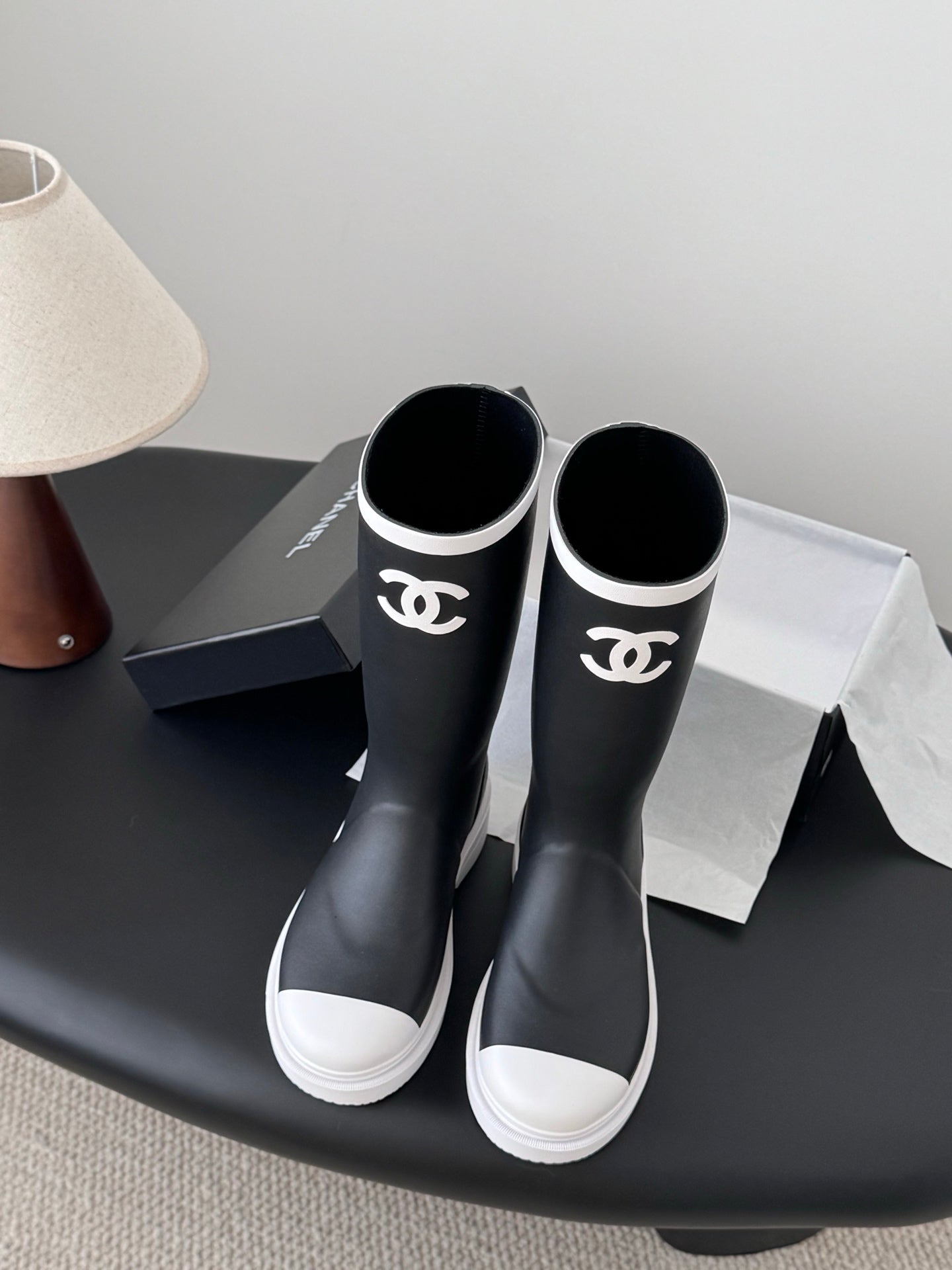 Chan 25fw rain boots