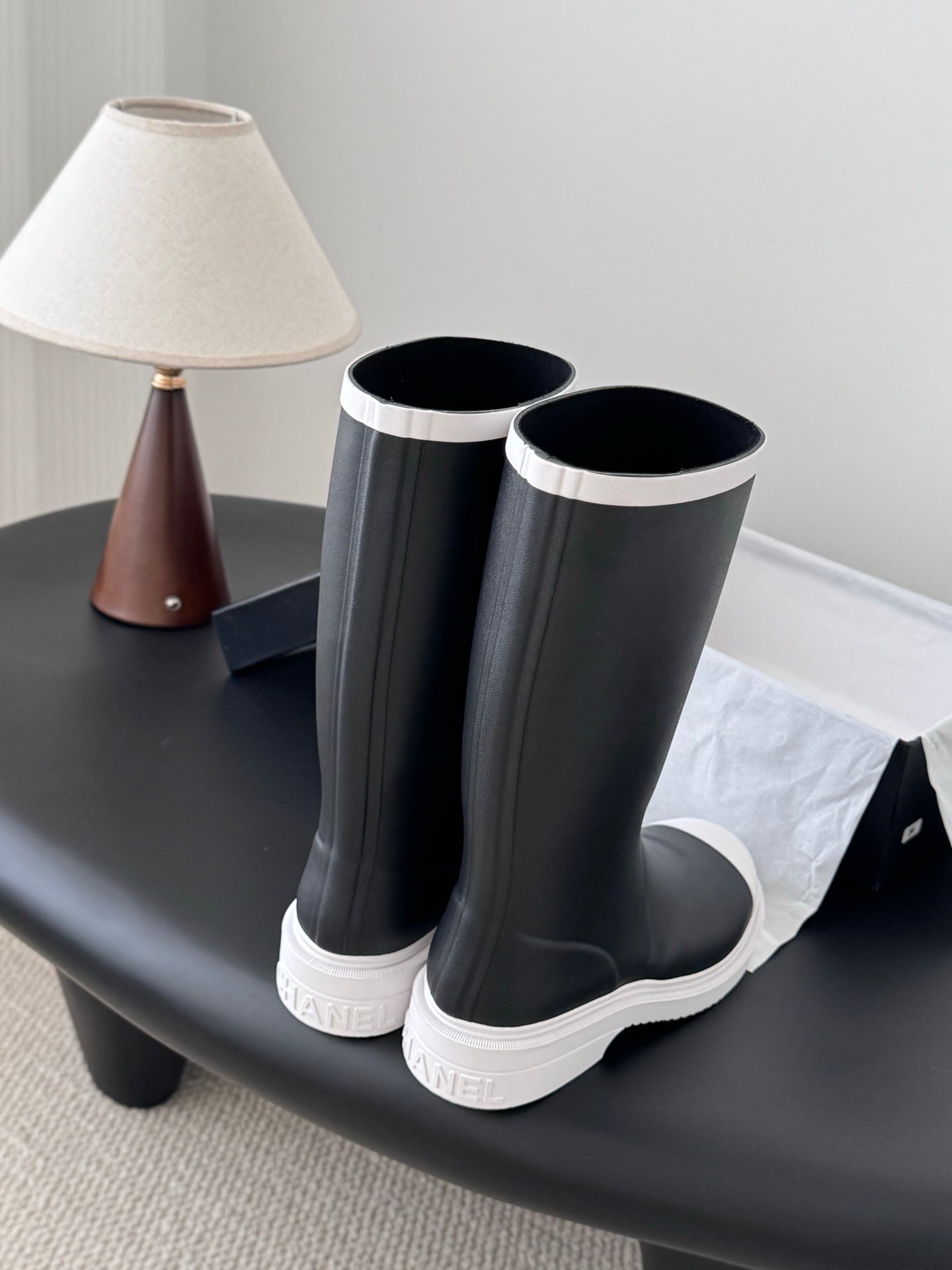 Chan 25fw rain boots