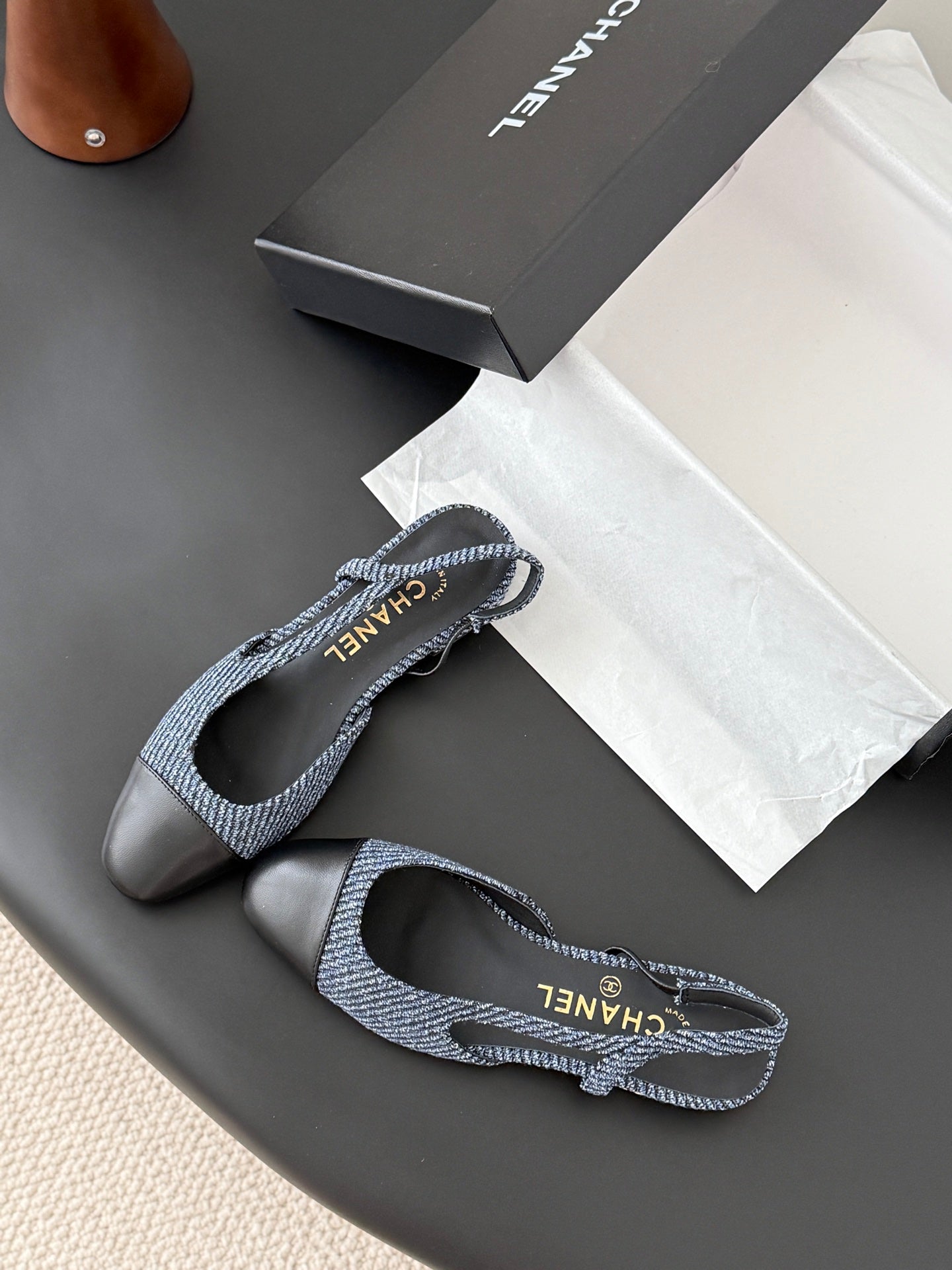 Chan 25fw slingback sandals