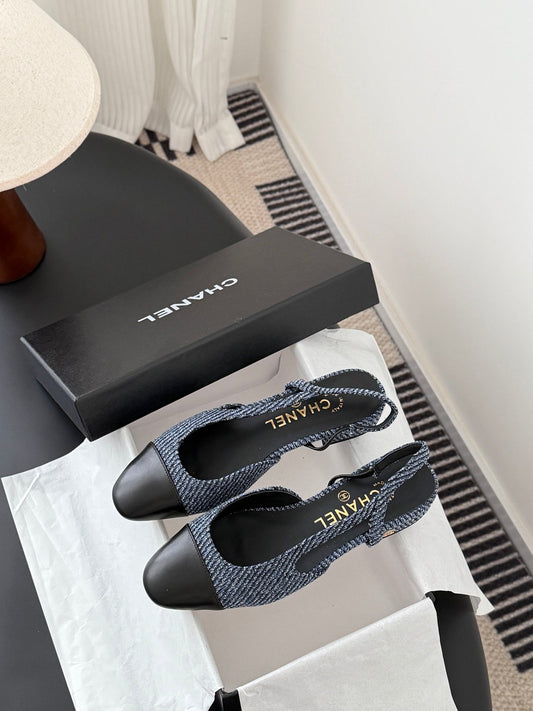 Chan 25fw slingback sandals