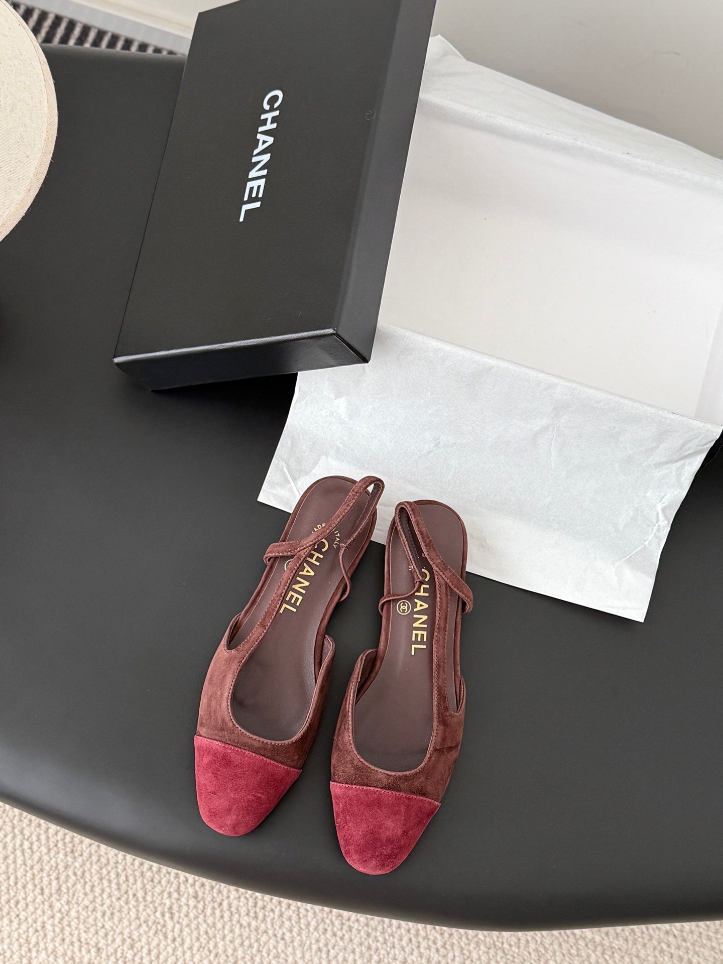 Chan 25fw slingback sandals