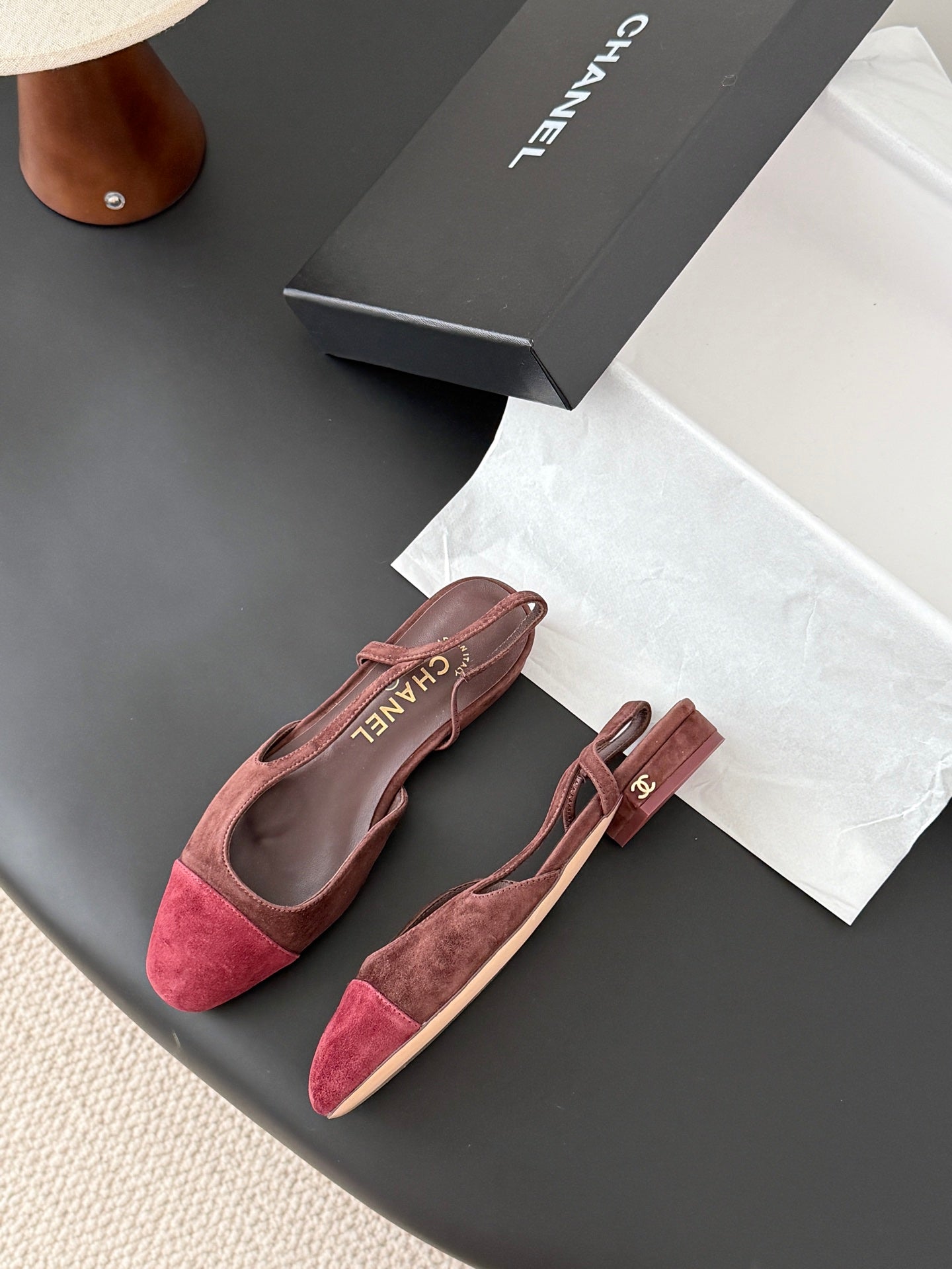 Chan 25fw slingback sandals