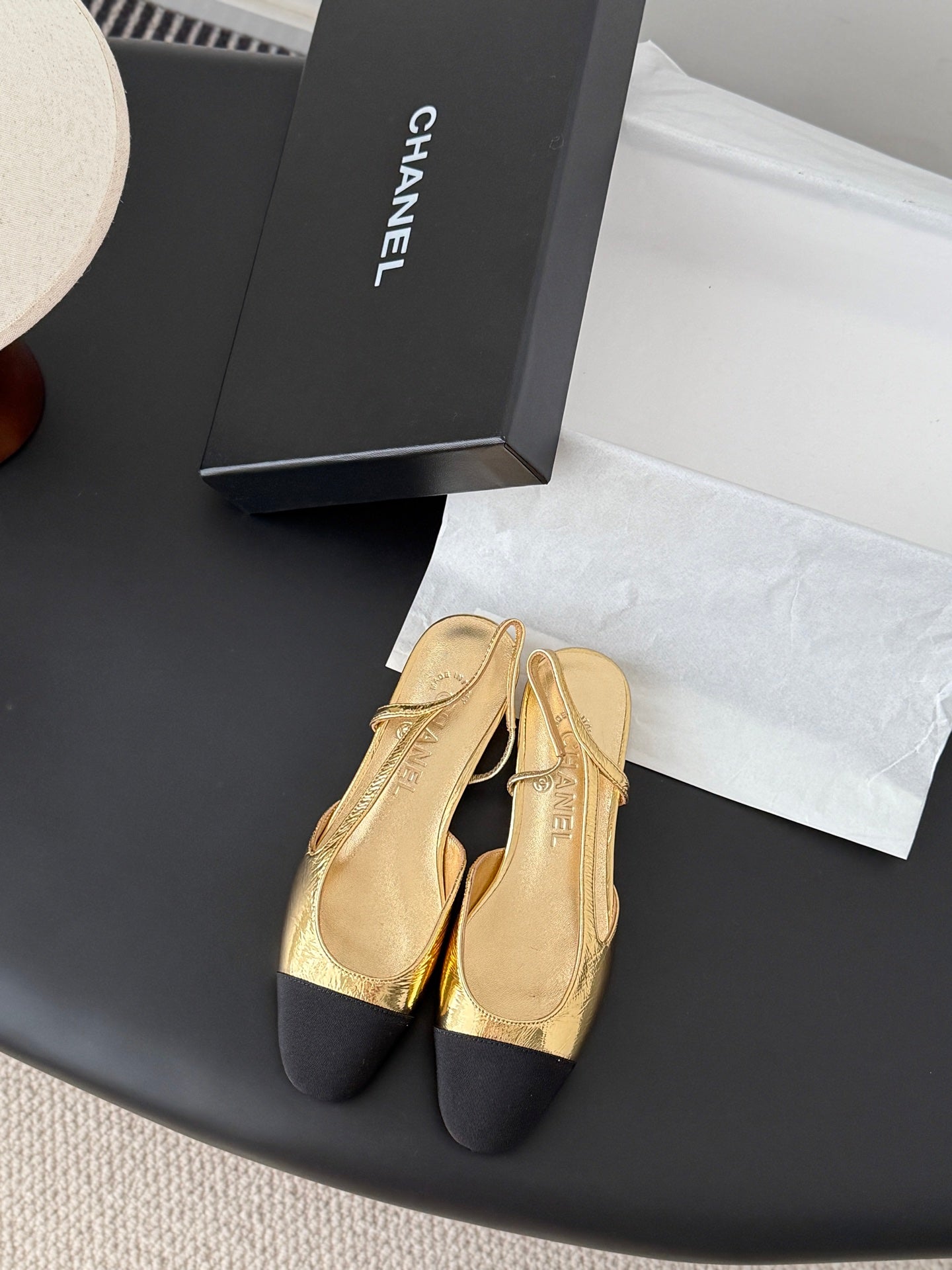 Chan 25fw slingback sandals