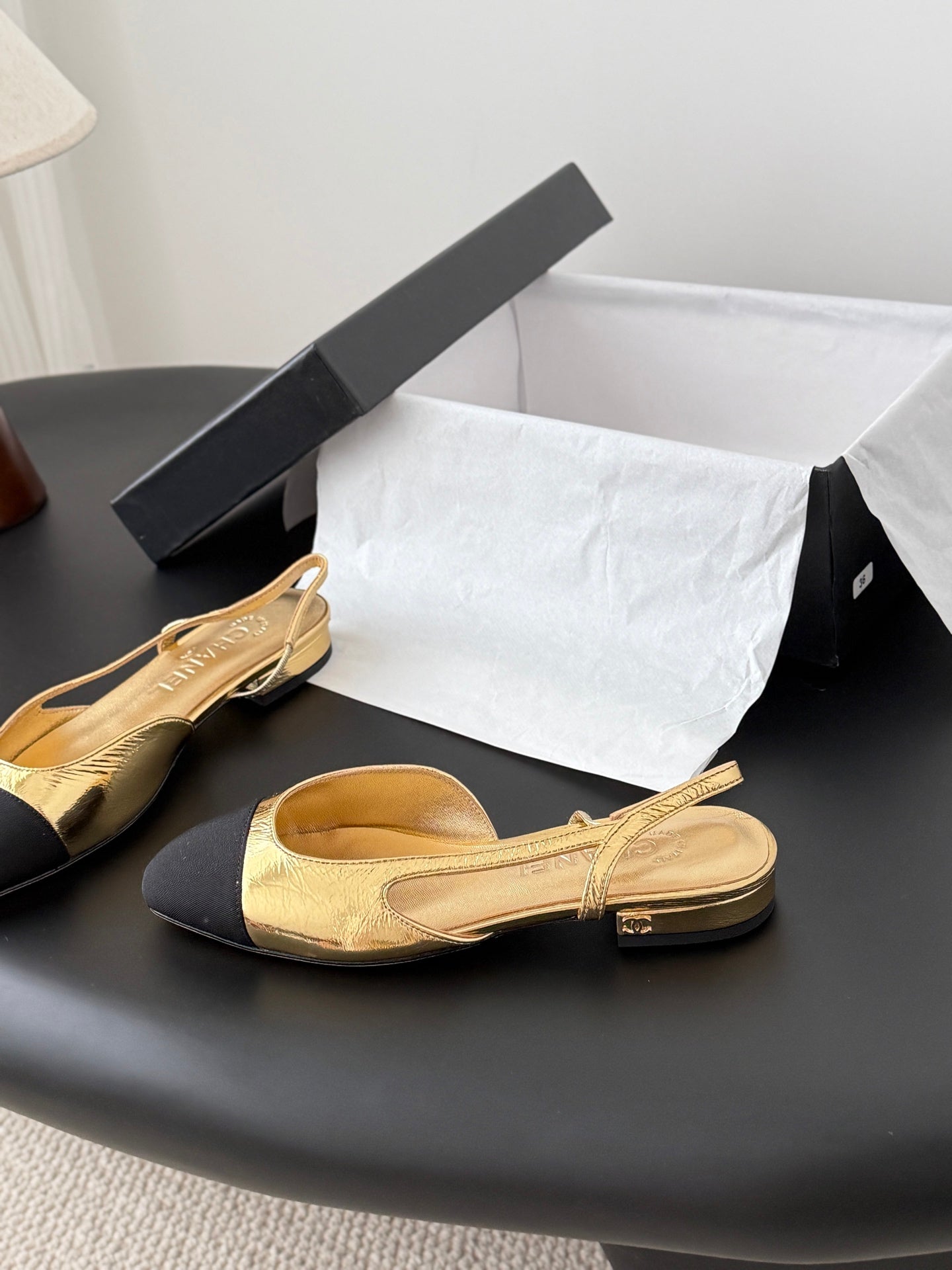 Chan 25fw slingback sandals