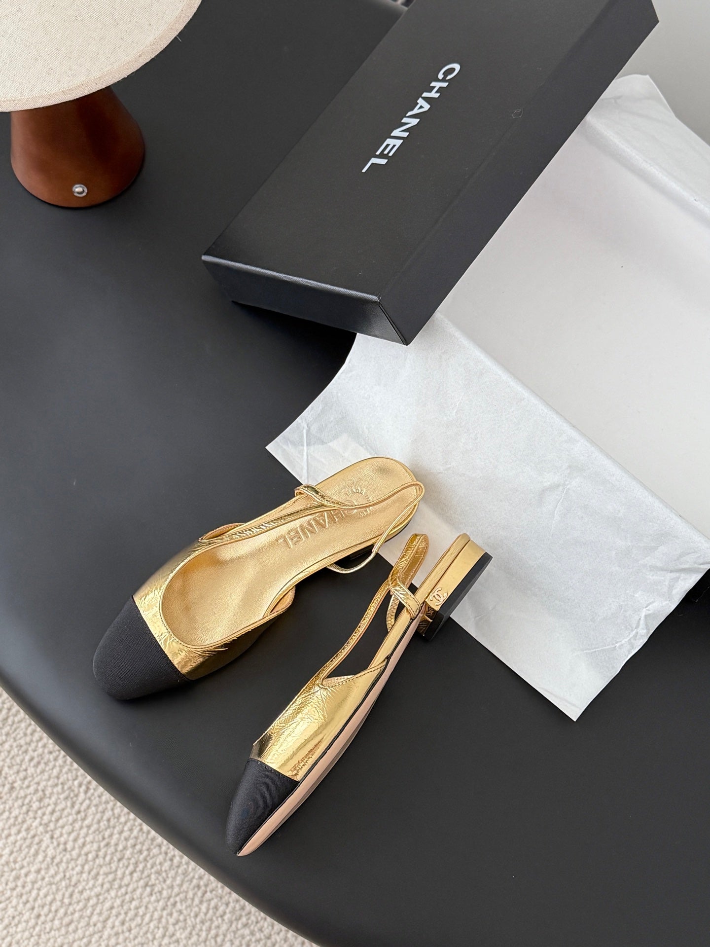 Chan 25fw slingback sandals