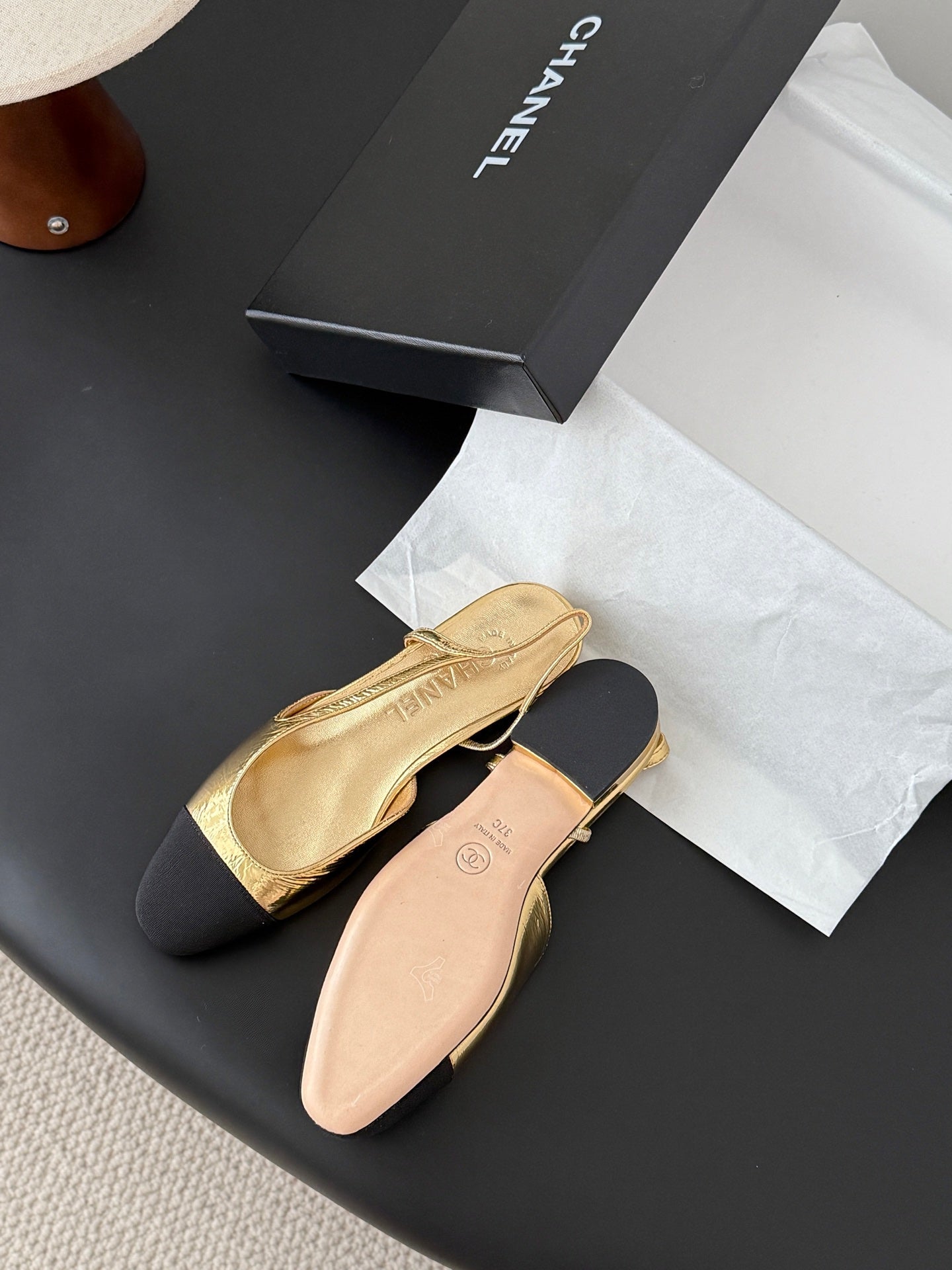 Chan 25fw slingback sandals