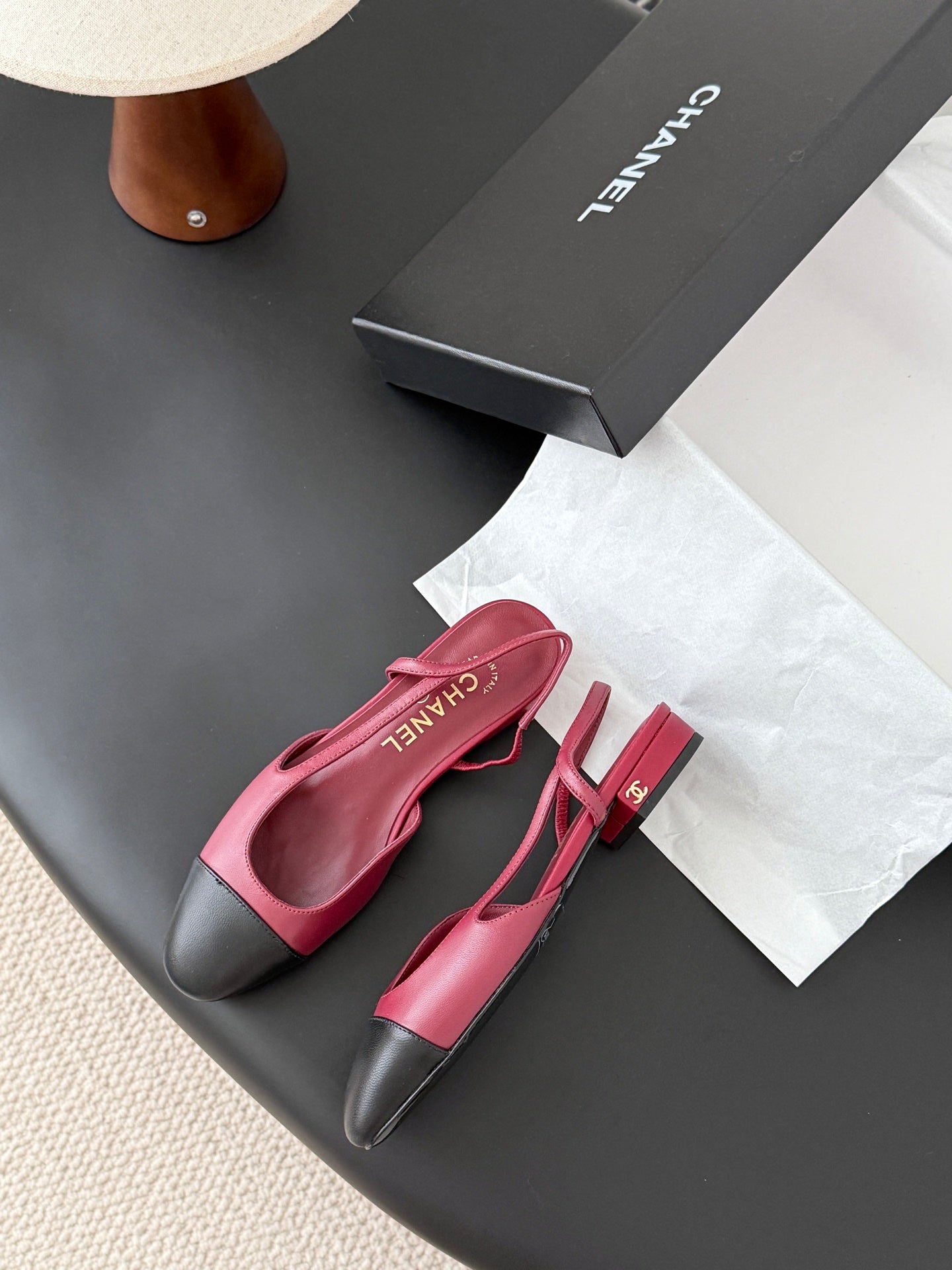 Chan 25fw slingback sandals