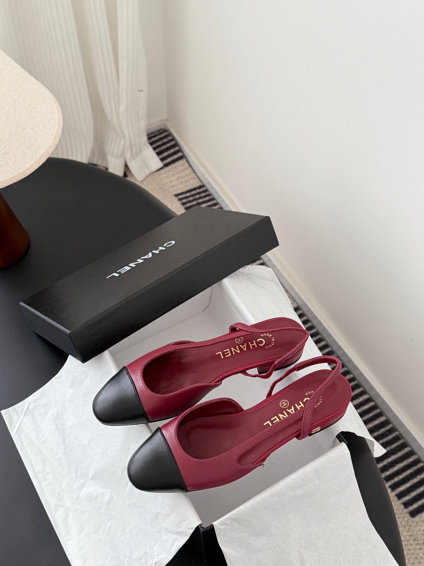 Chan 25fw slingback sandals