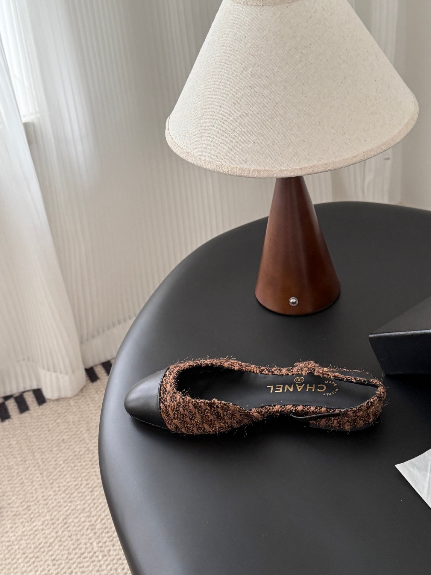 Chan 25fw slingback sandals