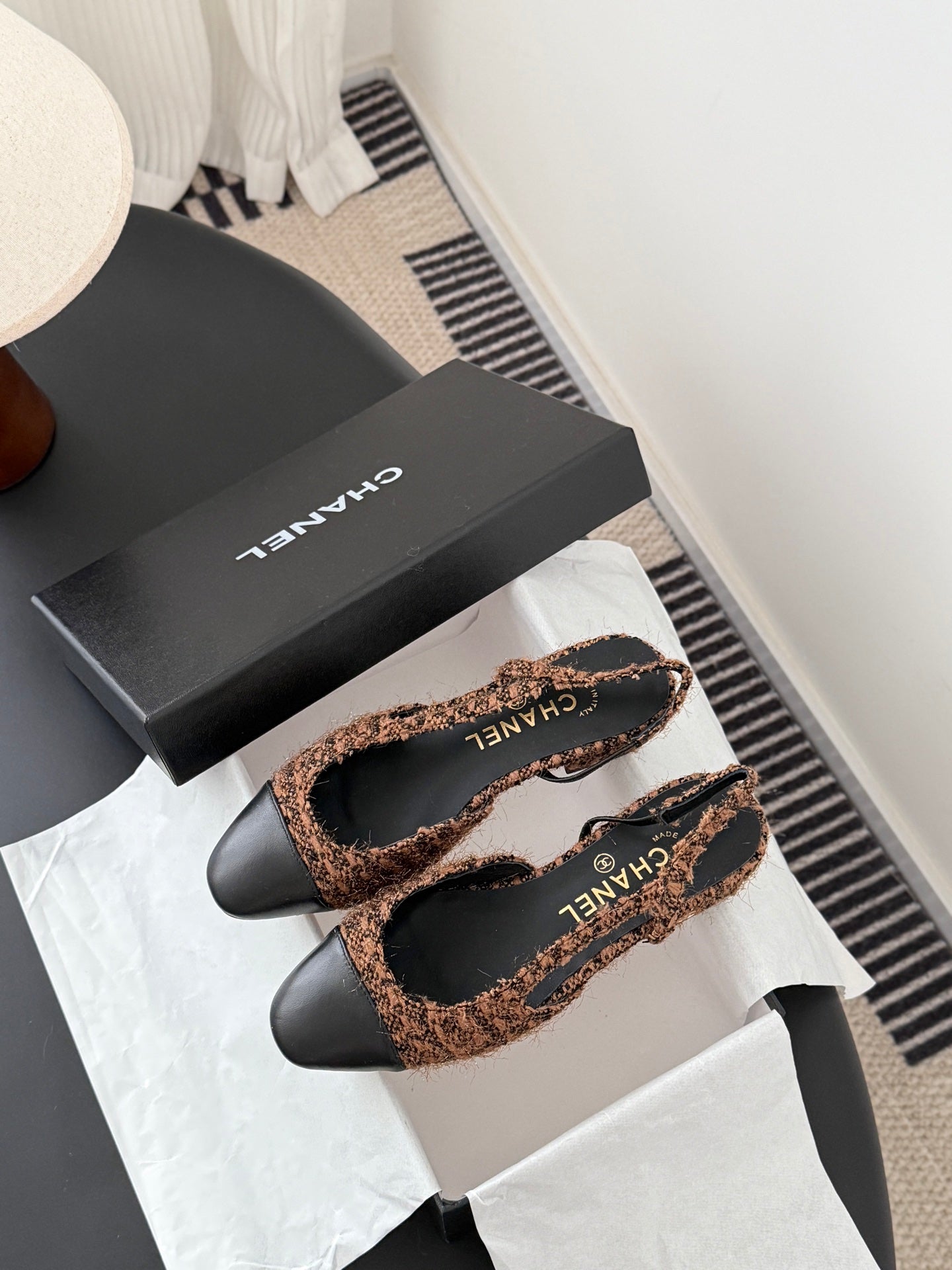 Chan 25fw slingback sandals