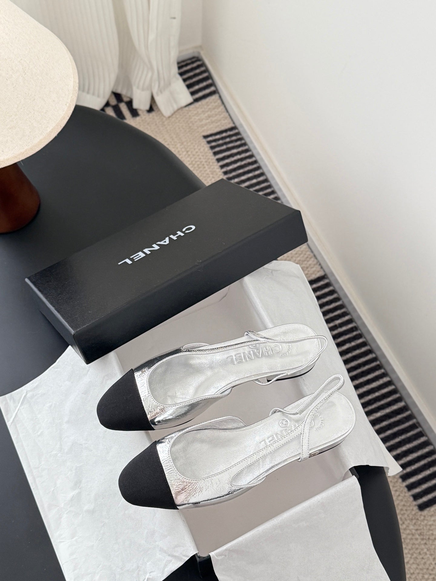 Chan 25fw slingback sandals