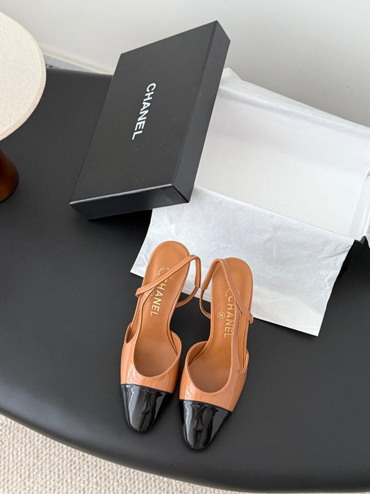Chan 25fw slingback heels