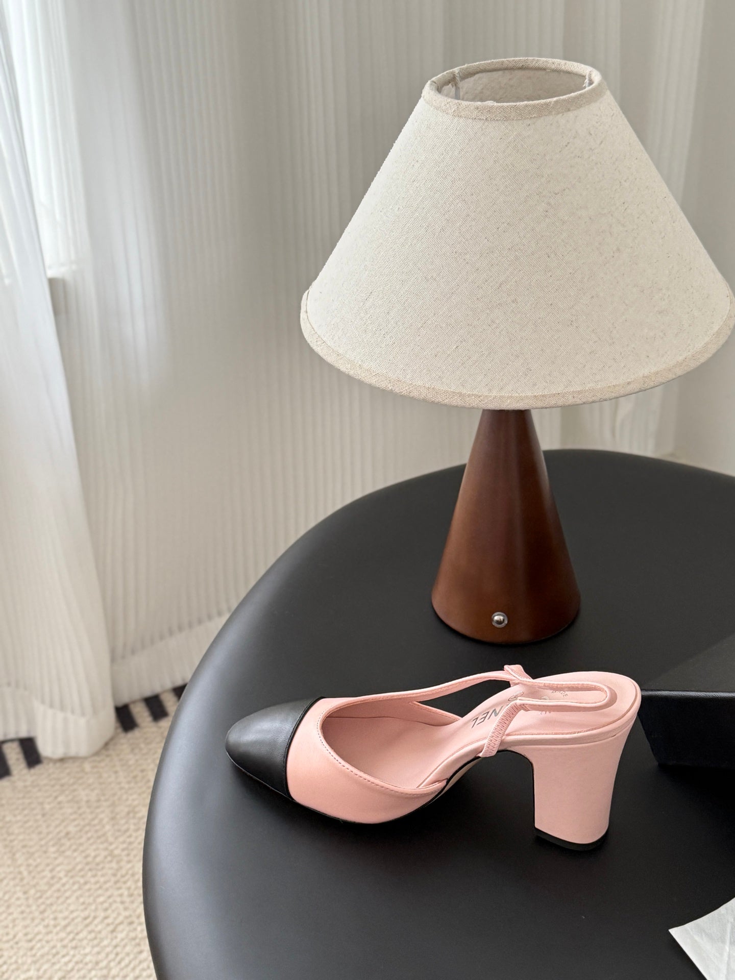 Chan 25fw slingback heels