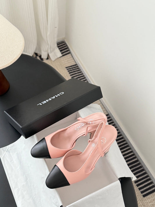 Chan 25fw slingback heels