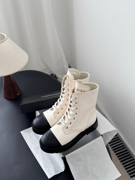 Chan 25fw ankle boots