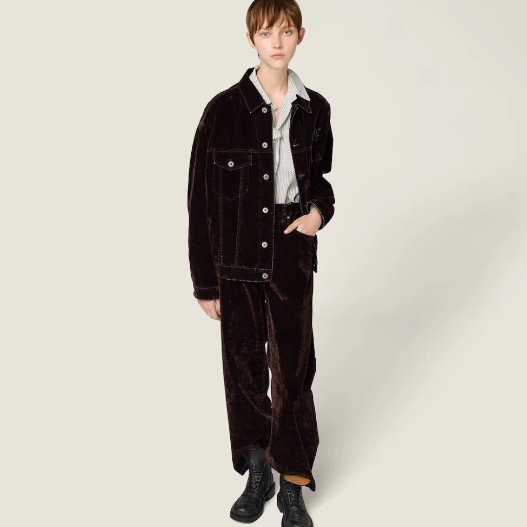 Miu NEW velvet jacket