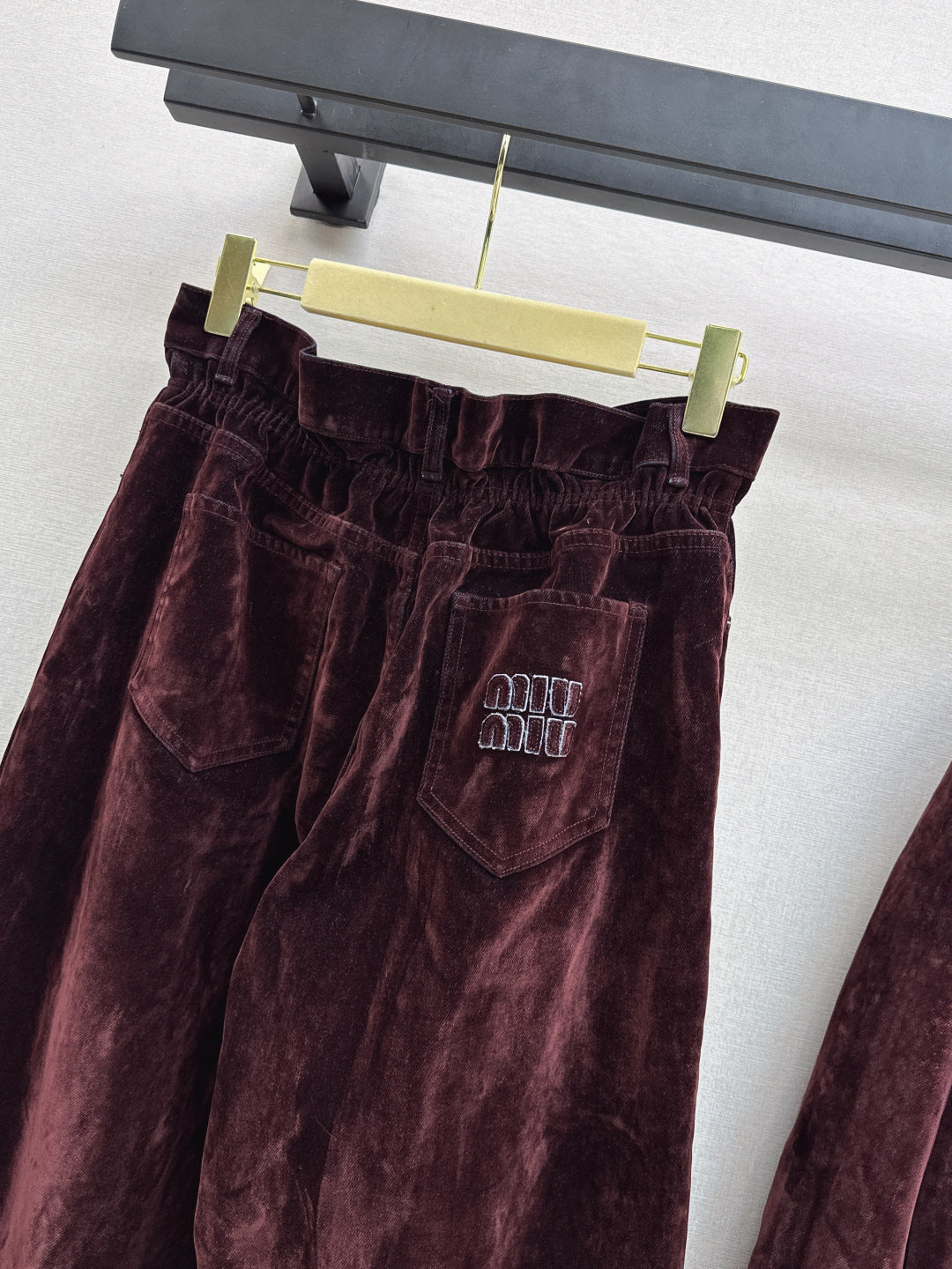 Miu NEW velvet pants