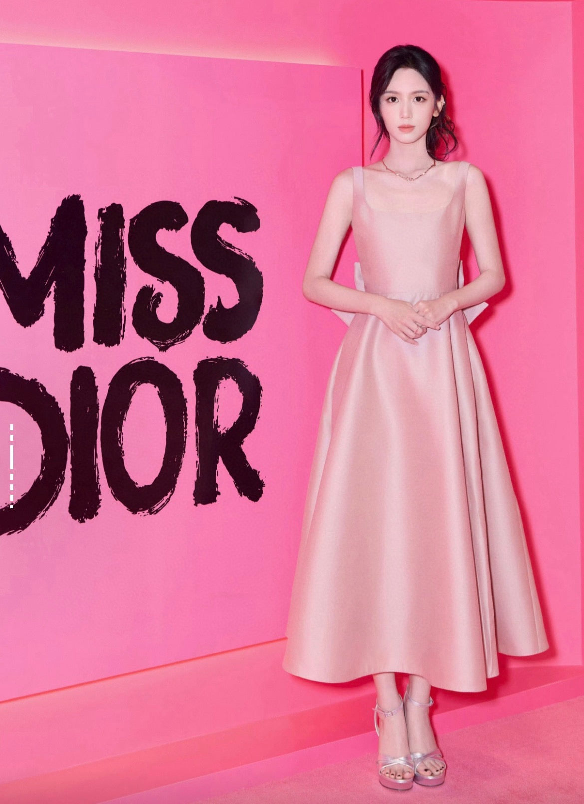 CD NEW slip dress with bow