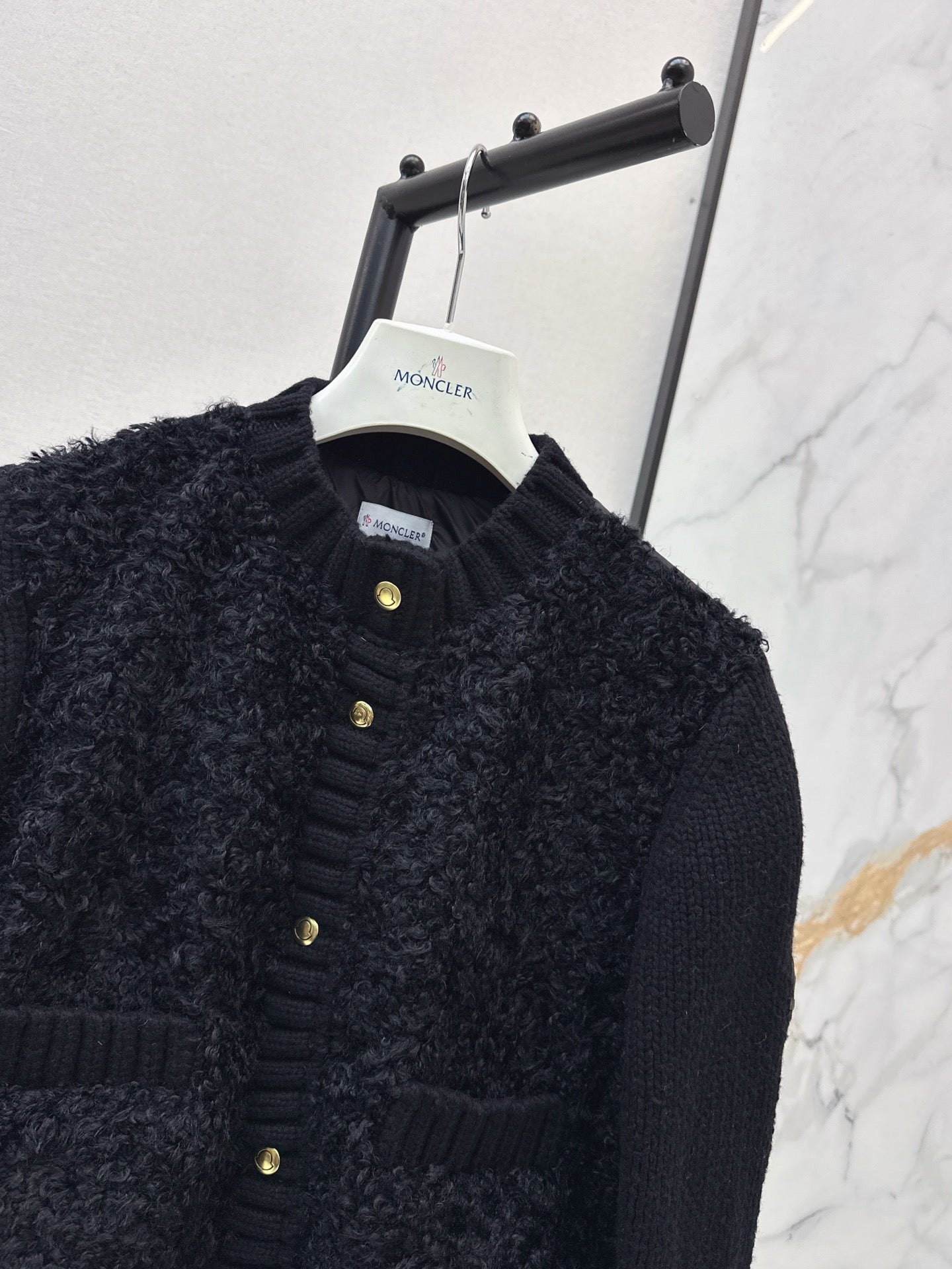 Monc NEW Knitted down jacket