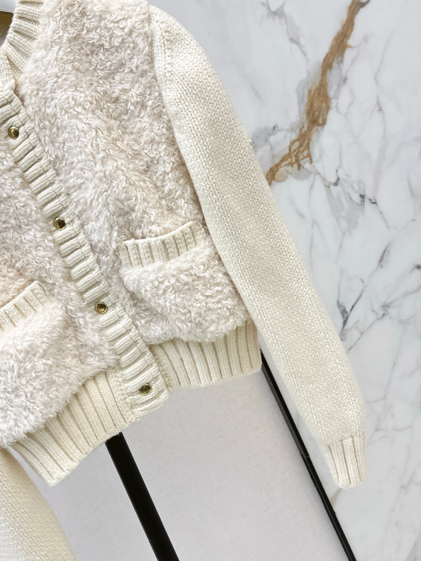 Monc NEW Knitted down jacket