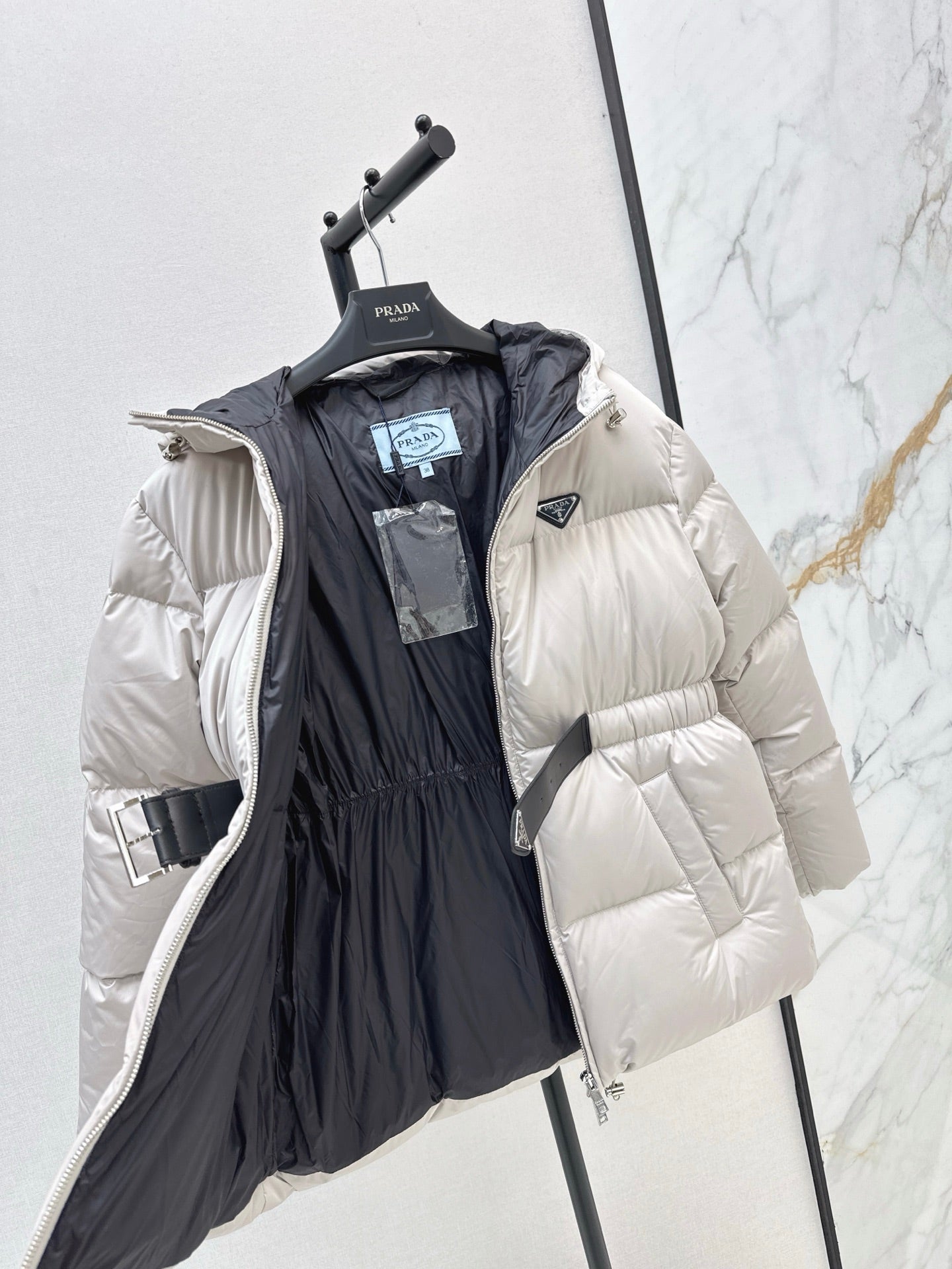 Pra NEW Hooded down jacket