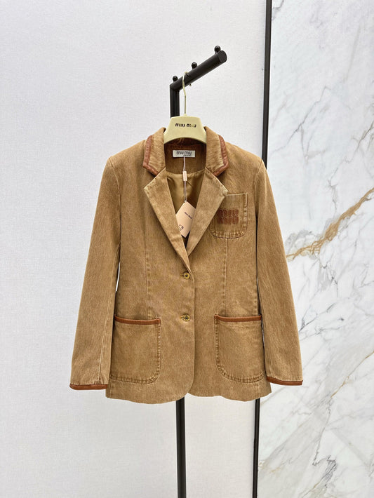 Miu NEW denim blazer