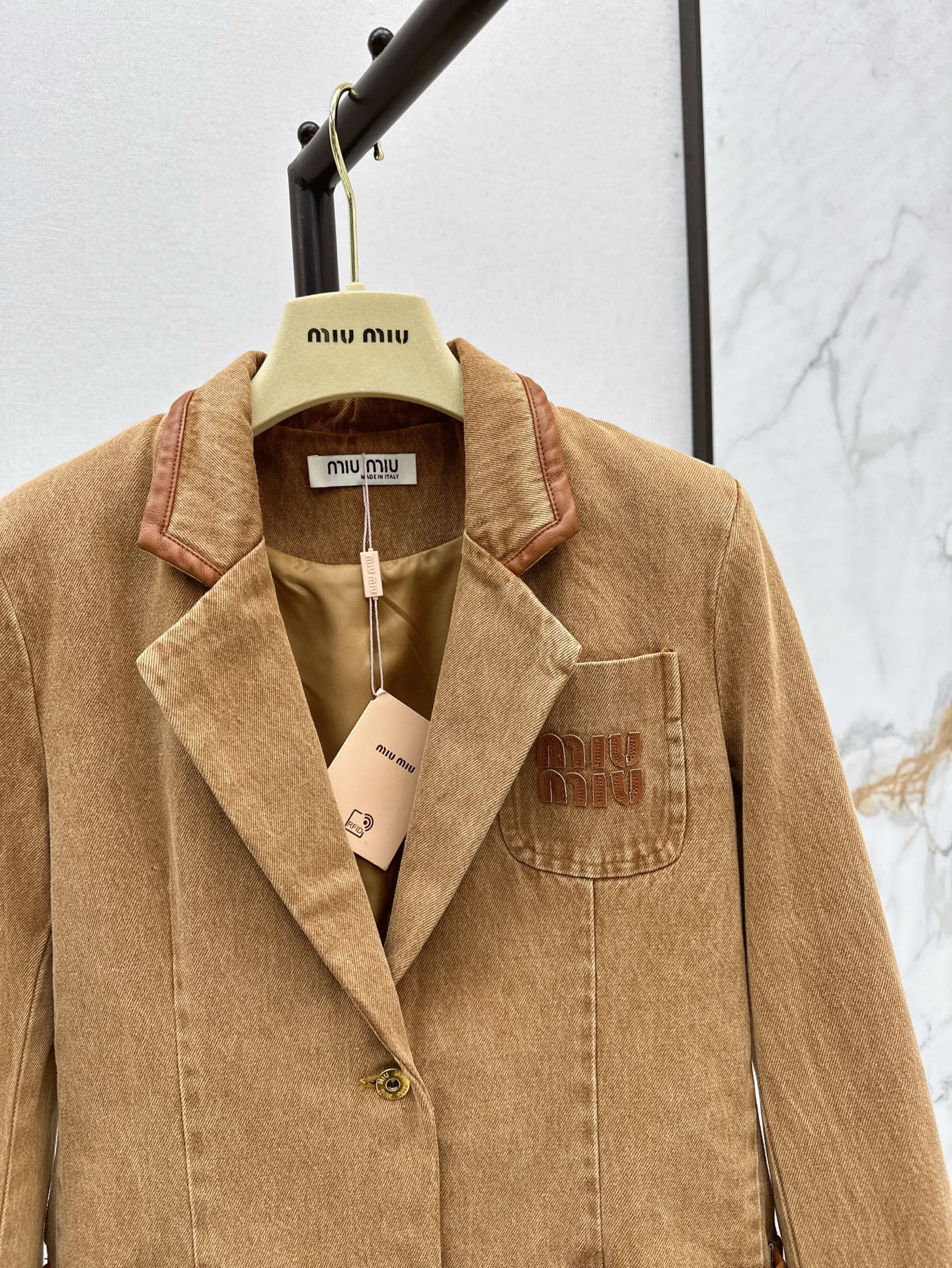 Miu NEW denim blazer