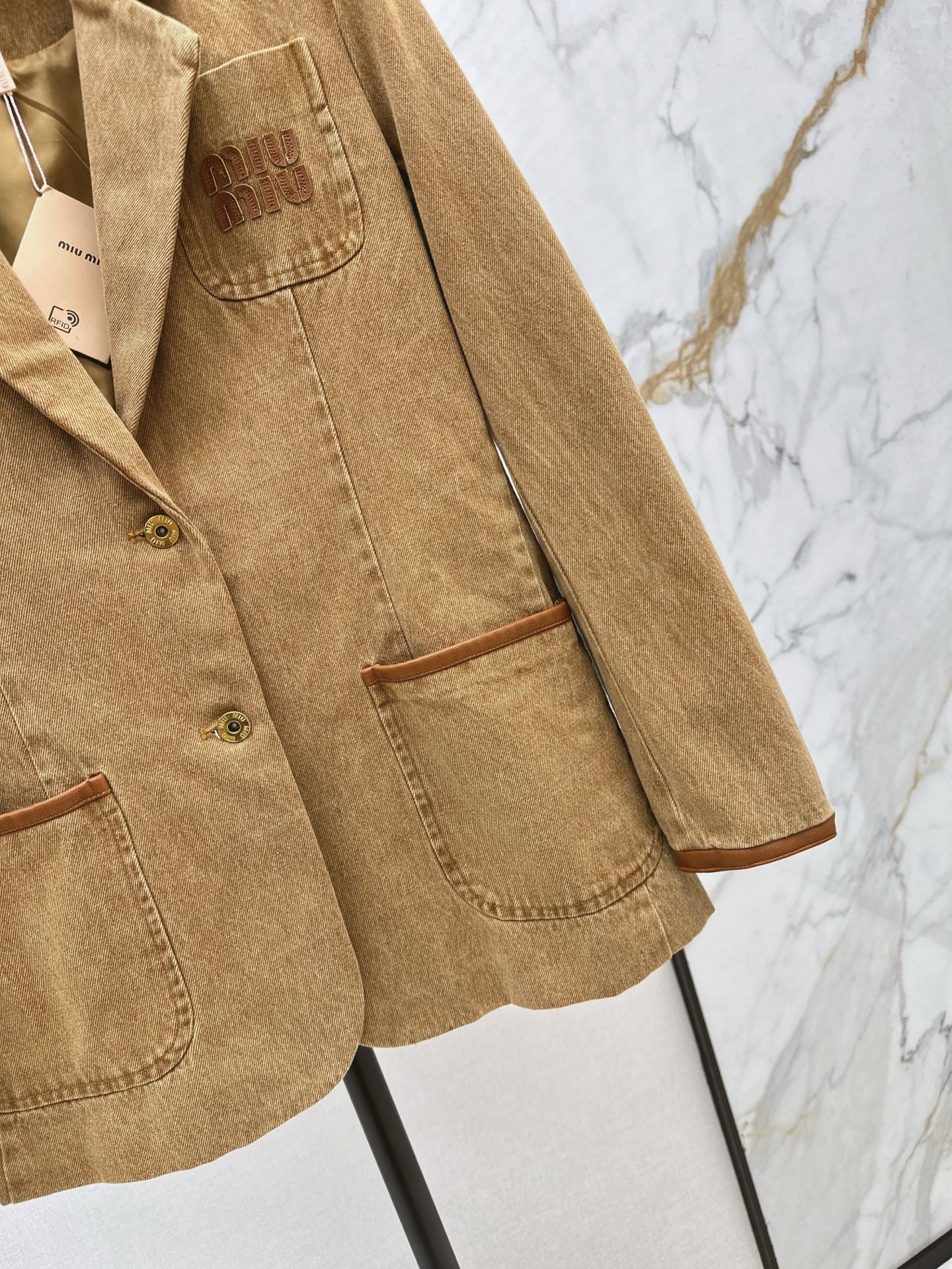 Miu NEW denim blazer