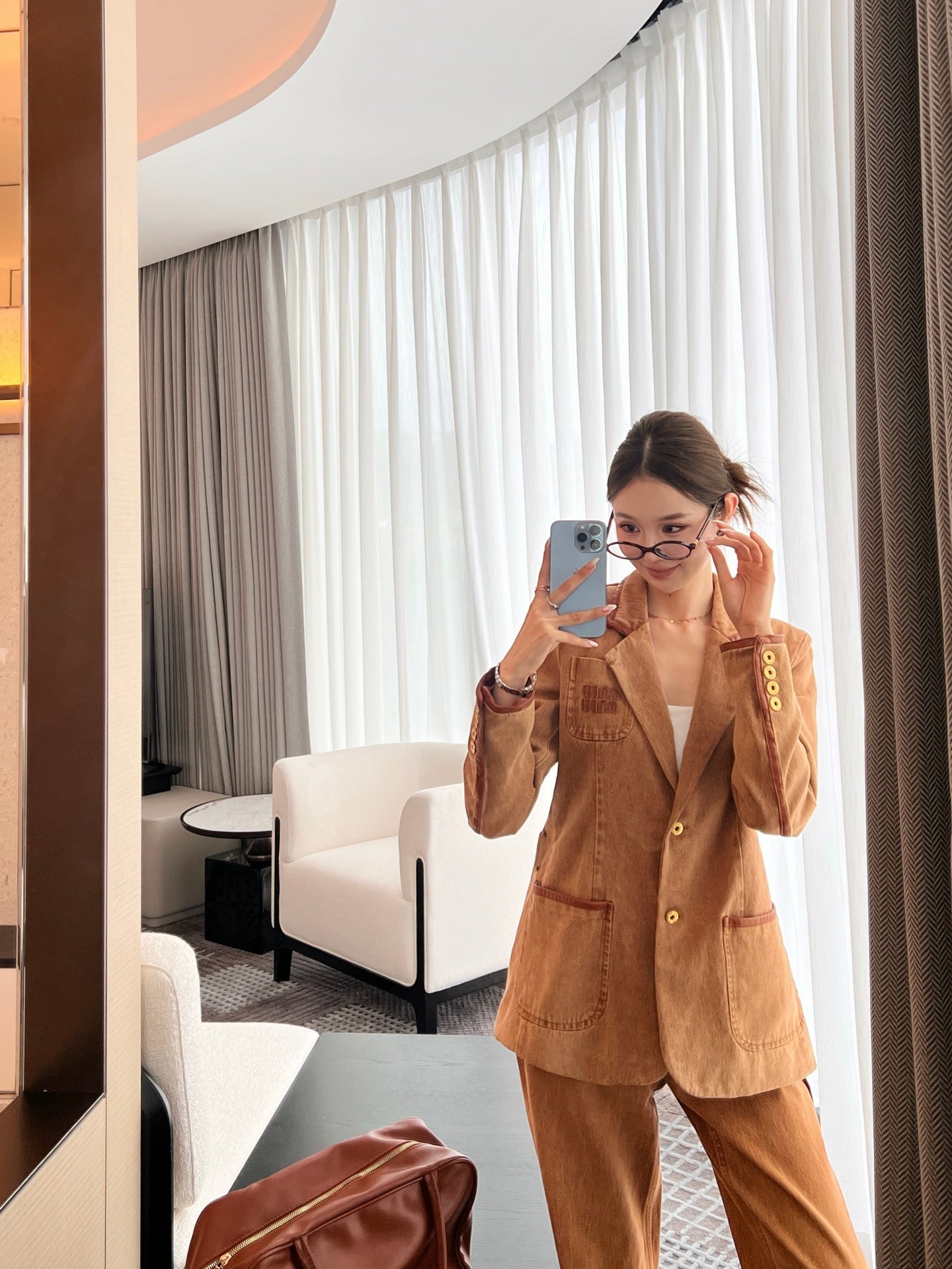 Miu NEW denim blazer