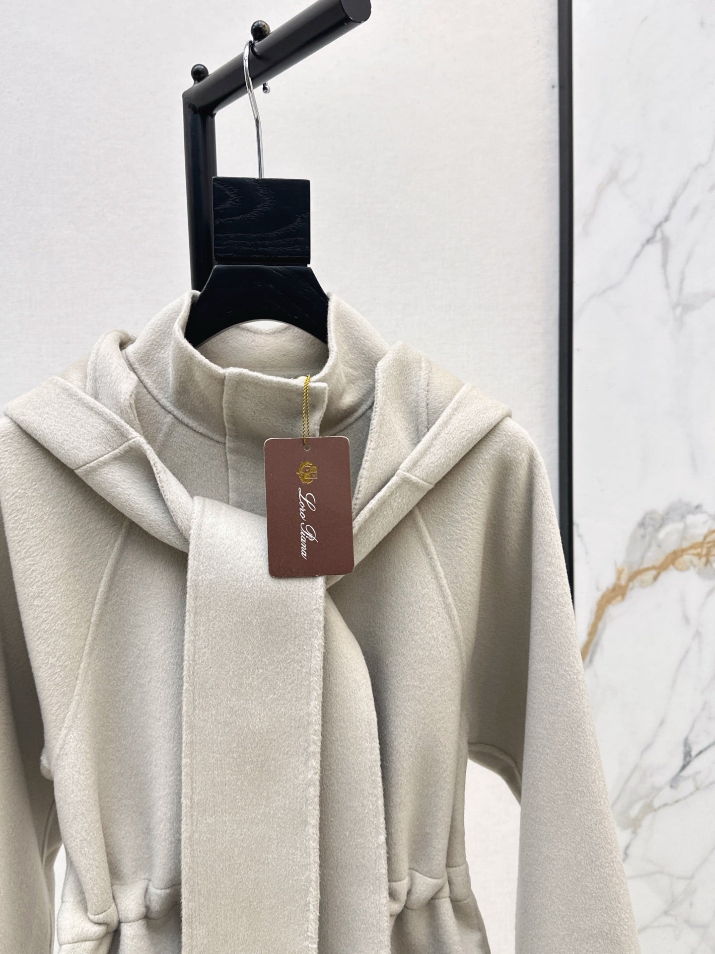 Loro NEW shawl hooded coat