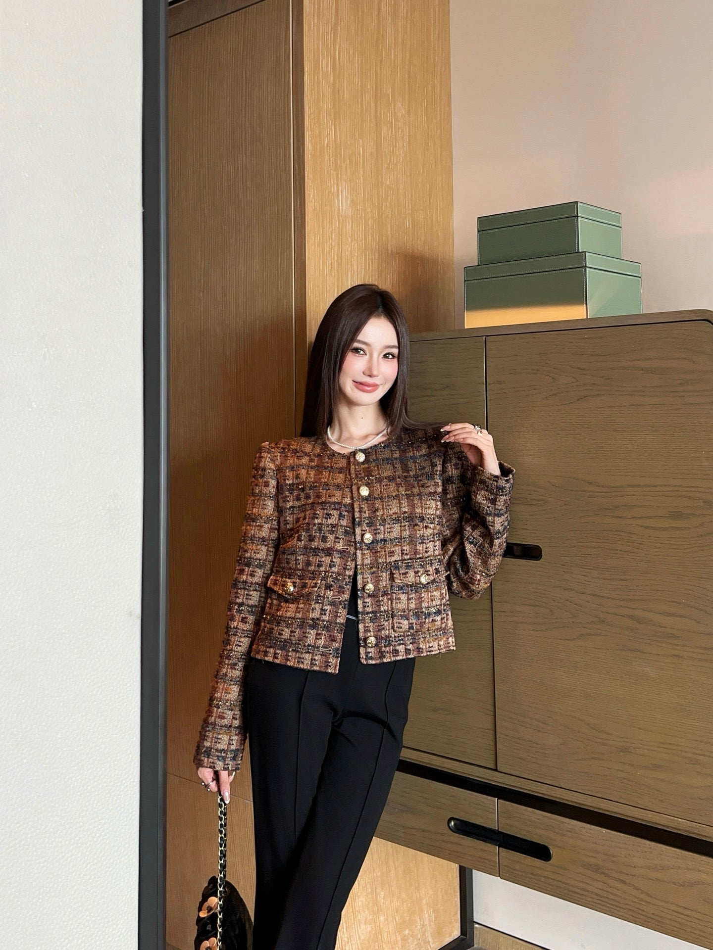 Chan NEW woven jacket