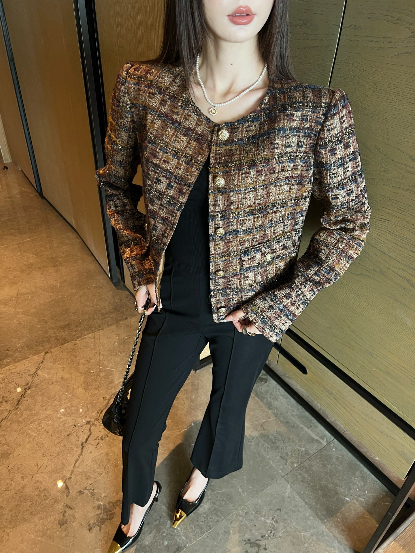 Chan NEW woven jacket