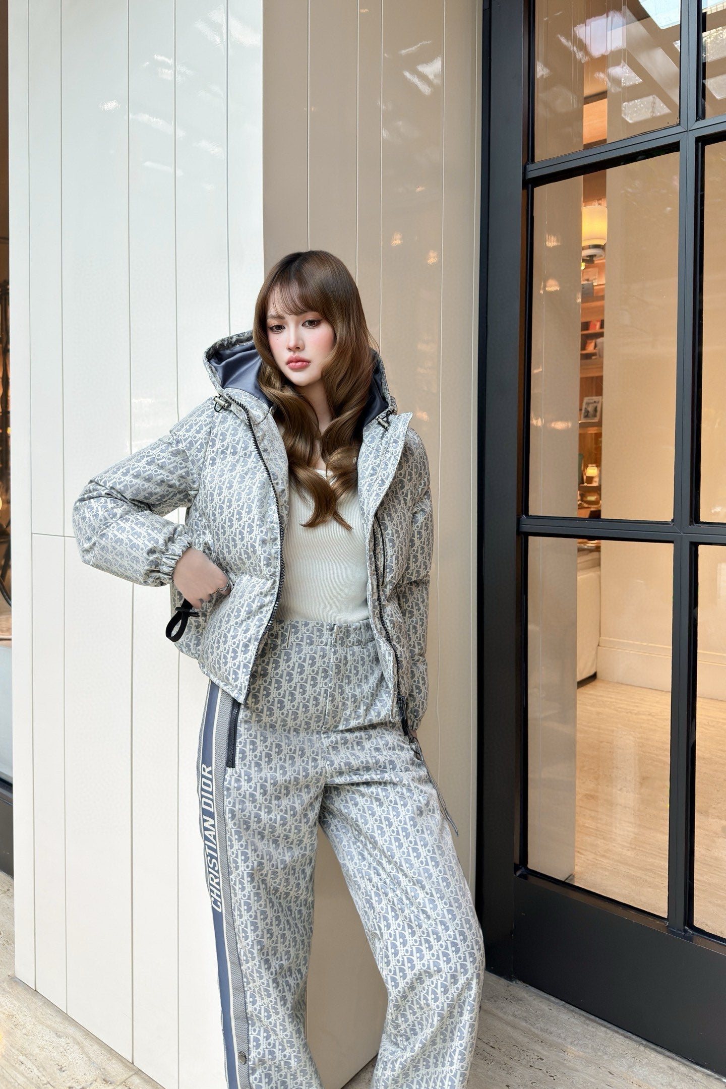 CD NEW Hooded down jacket