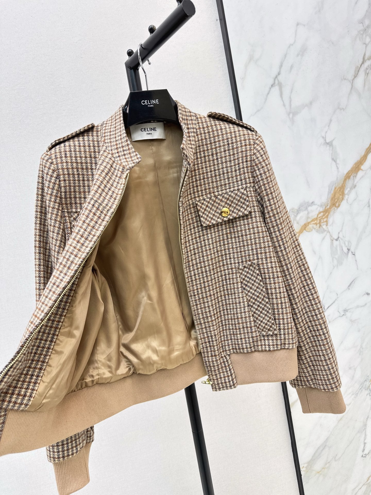 Ce1i NEW houndstooth jacket