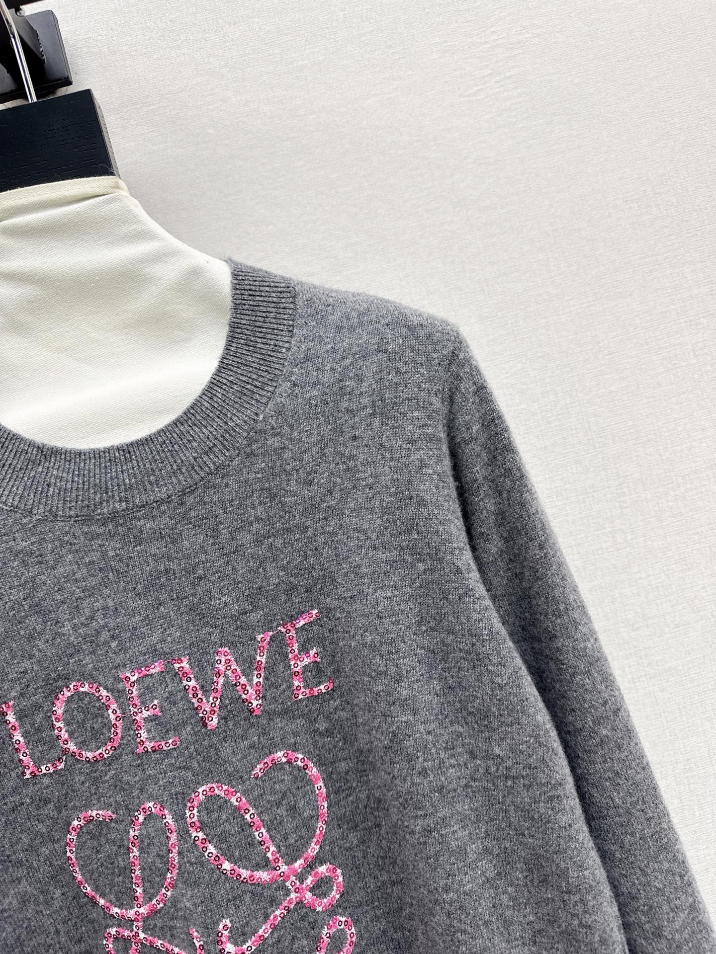 Loe NEW Embroidered sweater