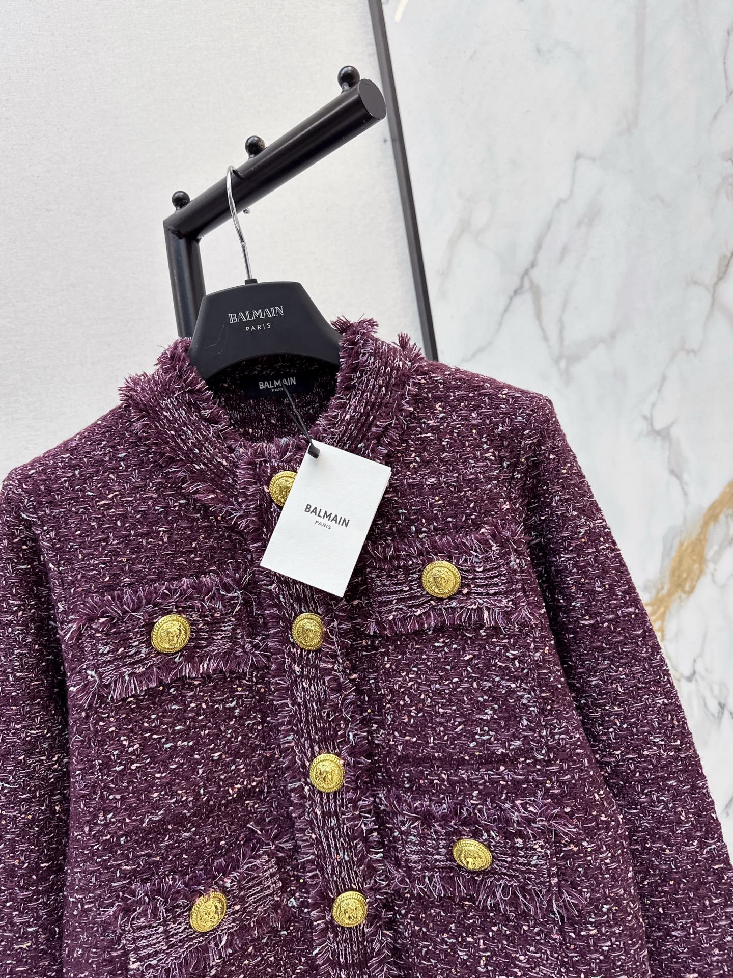 Bal NEW woven knitted jacket